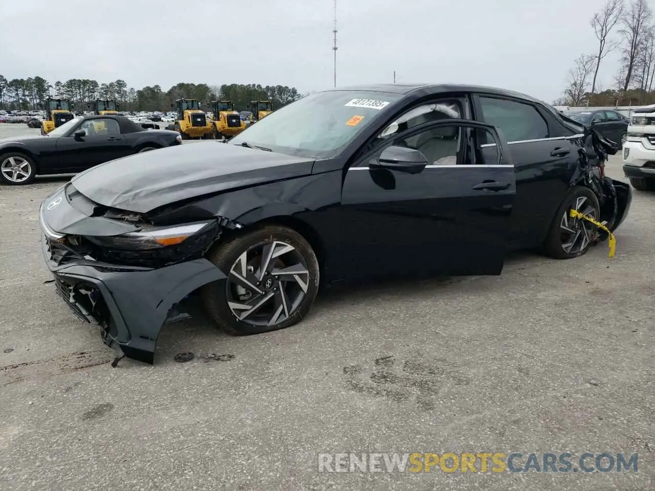 1 Photograph of a damaged car KMHLP4DG5RU673990 HYUNDAI ELANTRA 2024