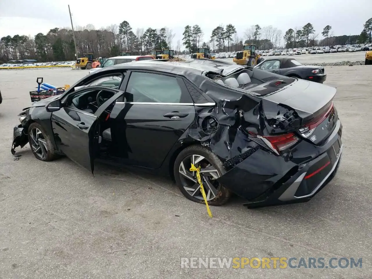 2 Photograph of a damaged car KMHLP4DG5RU673990 HYUNDAI ELANTRA 2024