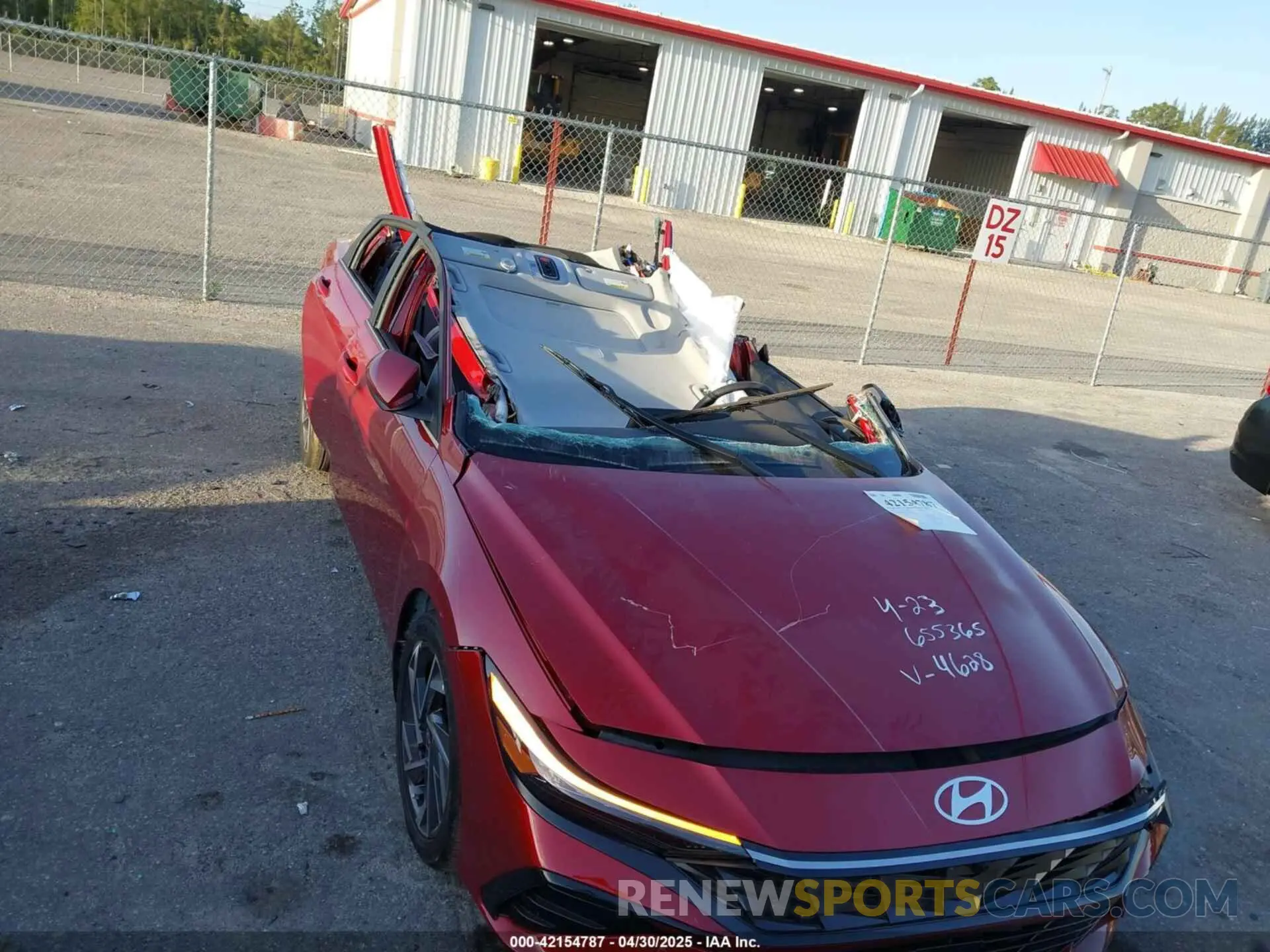 6 Фотография поврежденного автомобиля KMHLP4DG5RU764628 HYUNDAI ELANTRA 2024