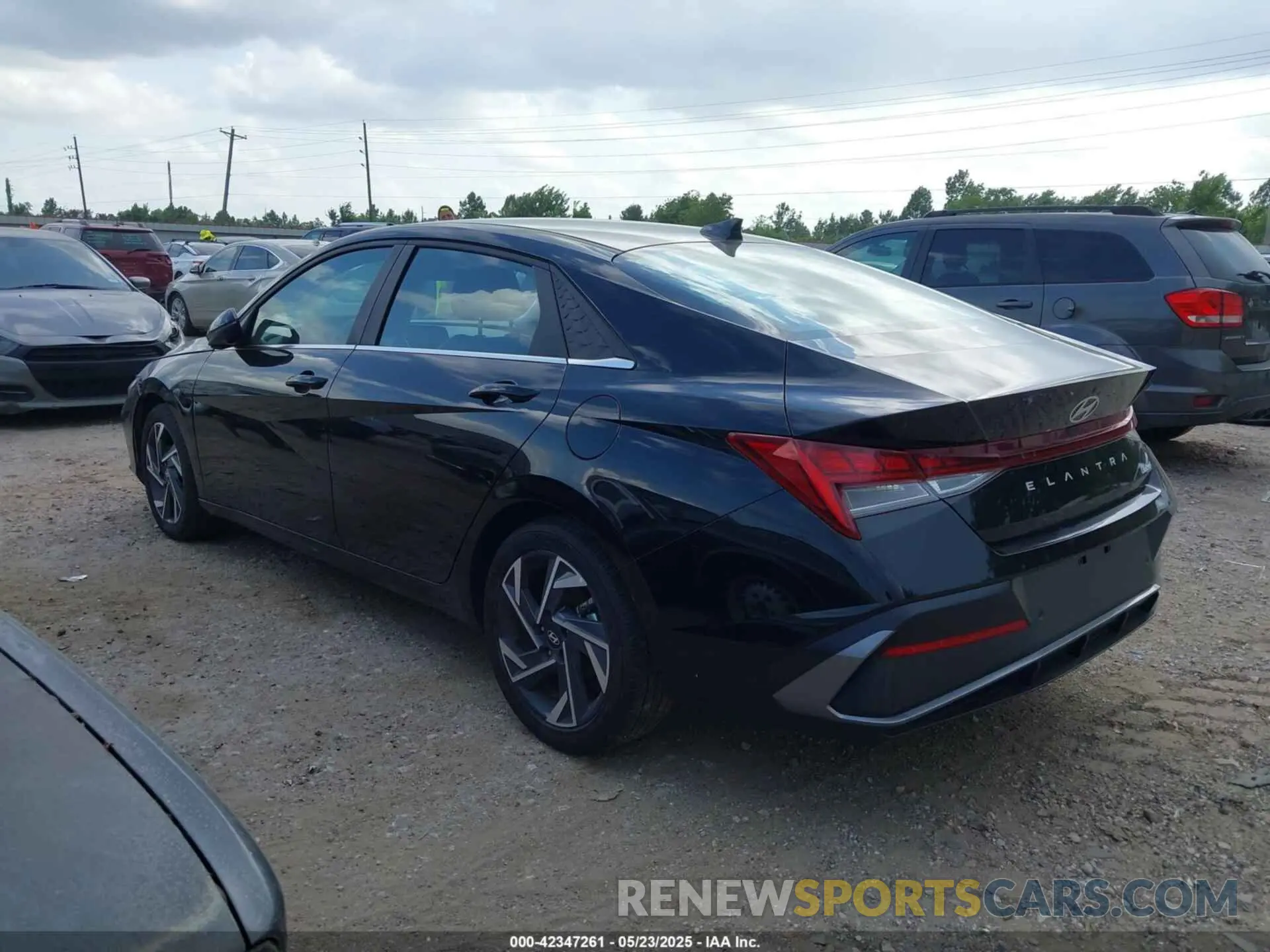 3 Photograph of a damaged car KMHLP4DG5RU769067 HYUNDAI ELANTRA 2024