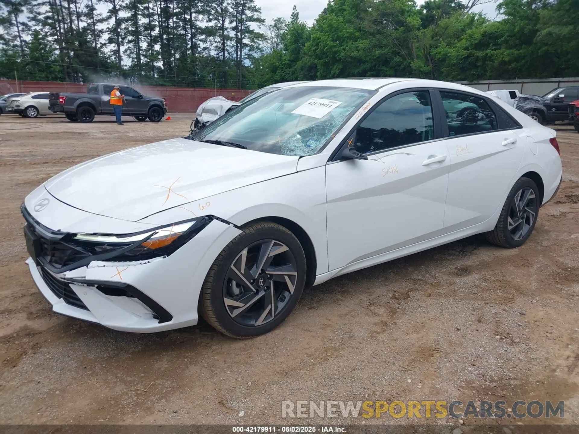 2 Photograph of a damaged car KMHLP4DG5RU827792 HYUNDAI ELANTRA 2024