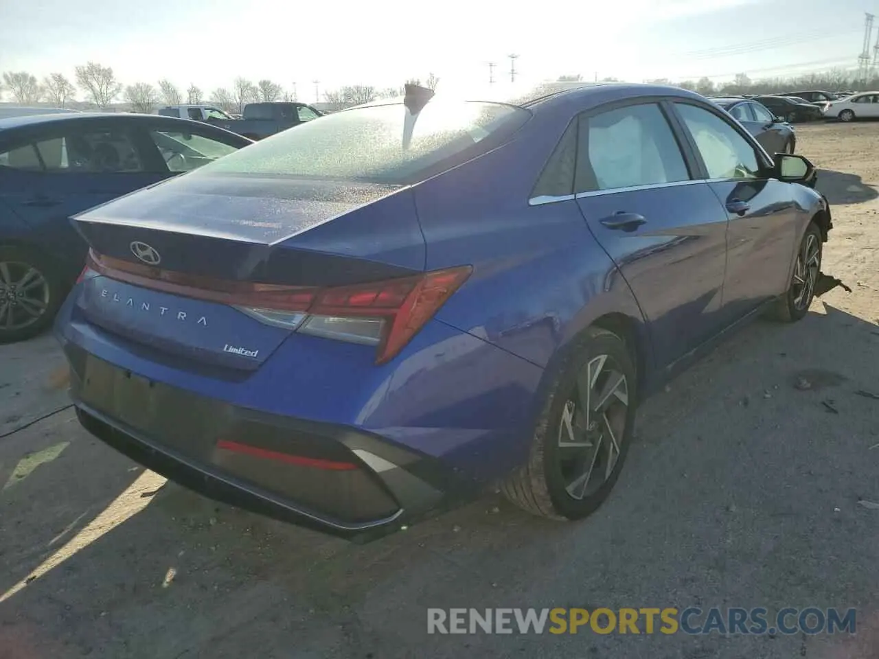 3 Photograph of a damaged car KMHLP4DG6RU715275 HYUNDAI ELANTRA 2024