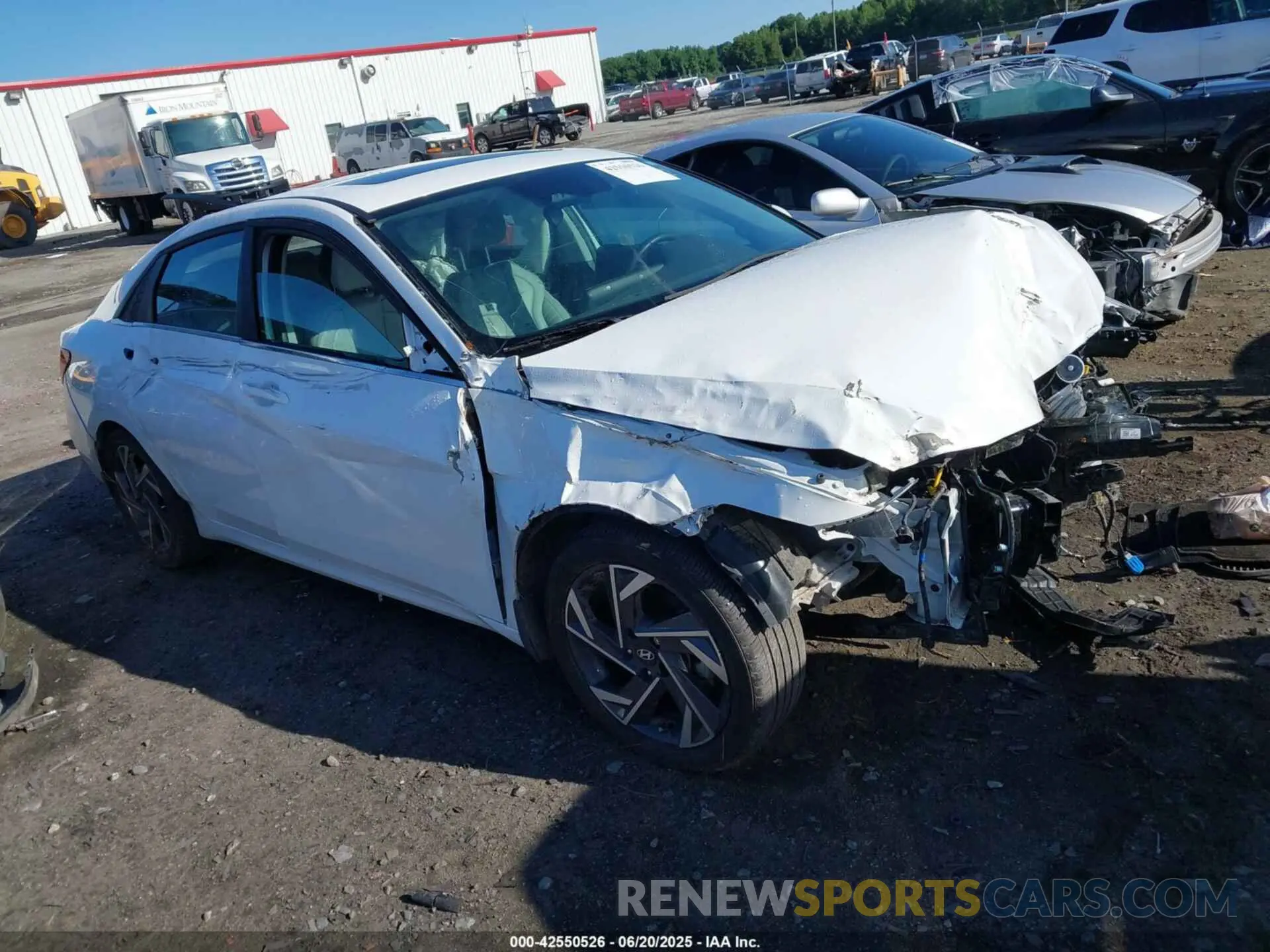 1 Photograph of a damaged car KMHLP4DG6RU778893 HYUNDAI ELANTRA 2024