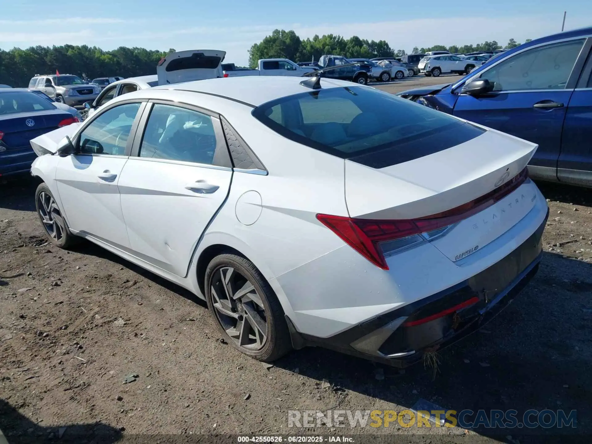 3 Photograph of a damaged car KMHLP4DG6RU778893 HYUNDAI ELANTRA 2024