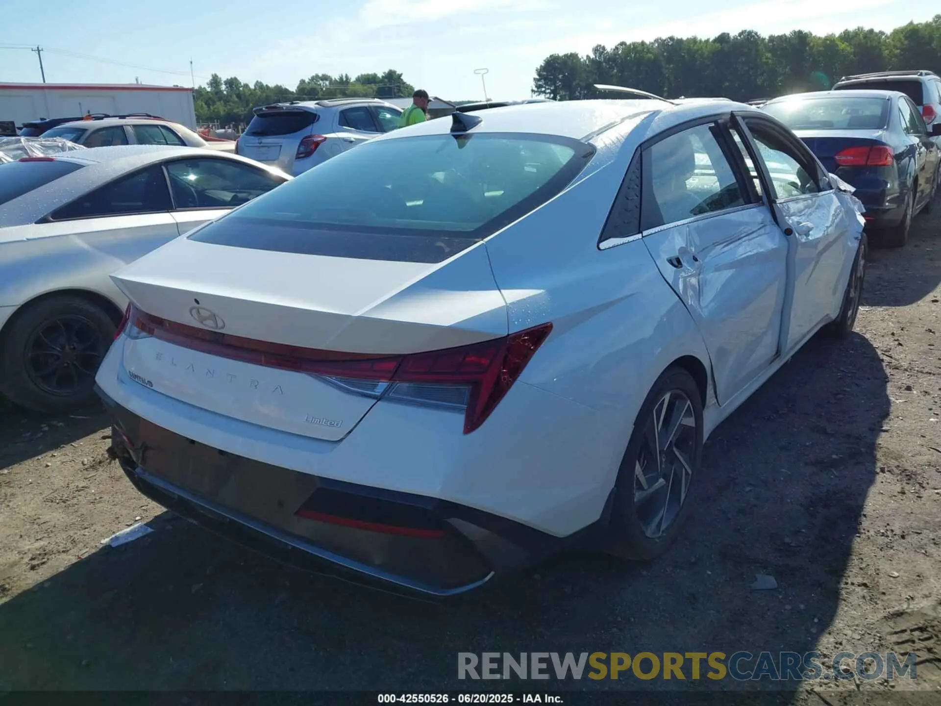 4 Photograph of a damaged car KMHLP4DG6RU778893 HYUNDAI ELANTRA 2024