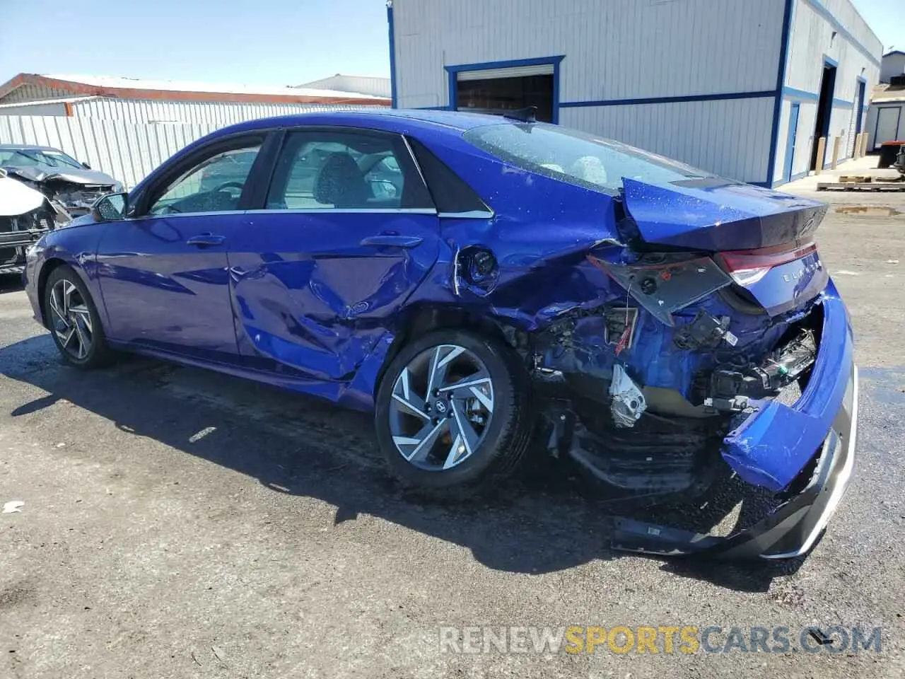 2 Photograph of a damaged car KMHLP4DG6RU815487 HYUNDAI ELANTRA 2024
