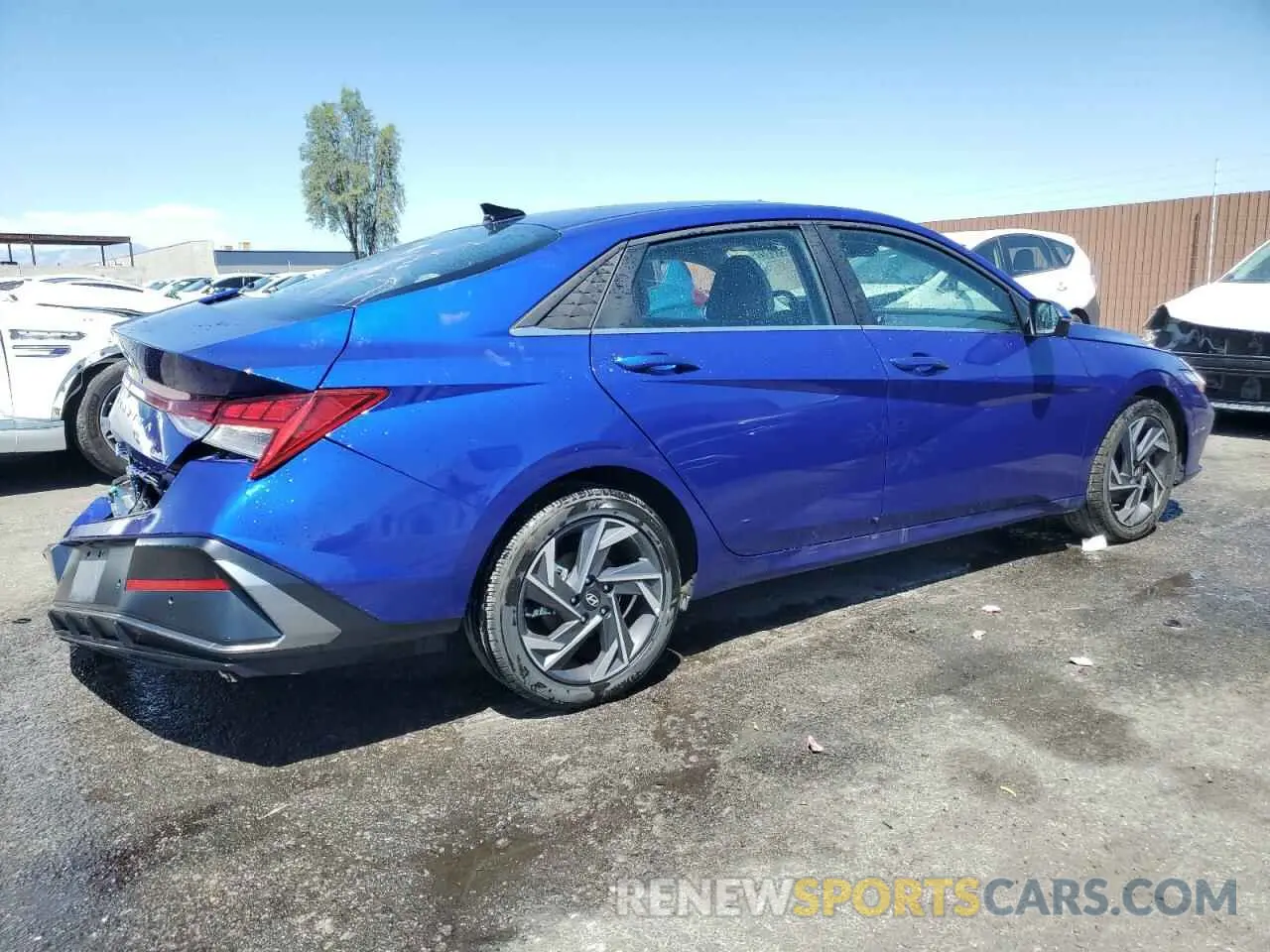 3 Photograph of a damaged car KMHLP4DG6RU815487 HYUNDAI ELANTRA 2024