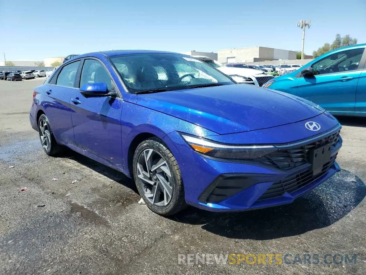 4 Photograph of a damaged car KMHLP4DG6RU815487 HYUNDAI ELANTRA 2024