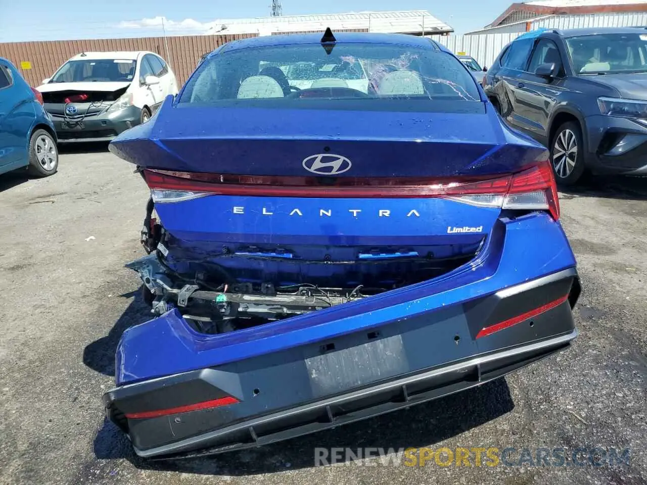 6 Photograph of a damaged car KMHLP4DG6RU815487 HYUNDAI ELANTRA 2024