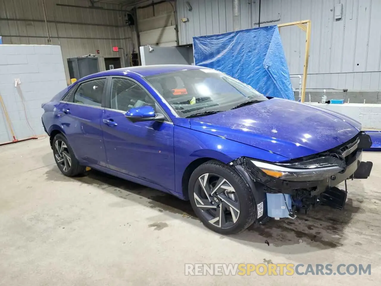 4 Photograph of a damaged car KMHLP4DG6RU832385 HYUNDAI ELANTRA 2024