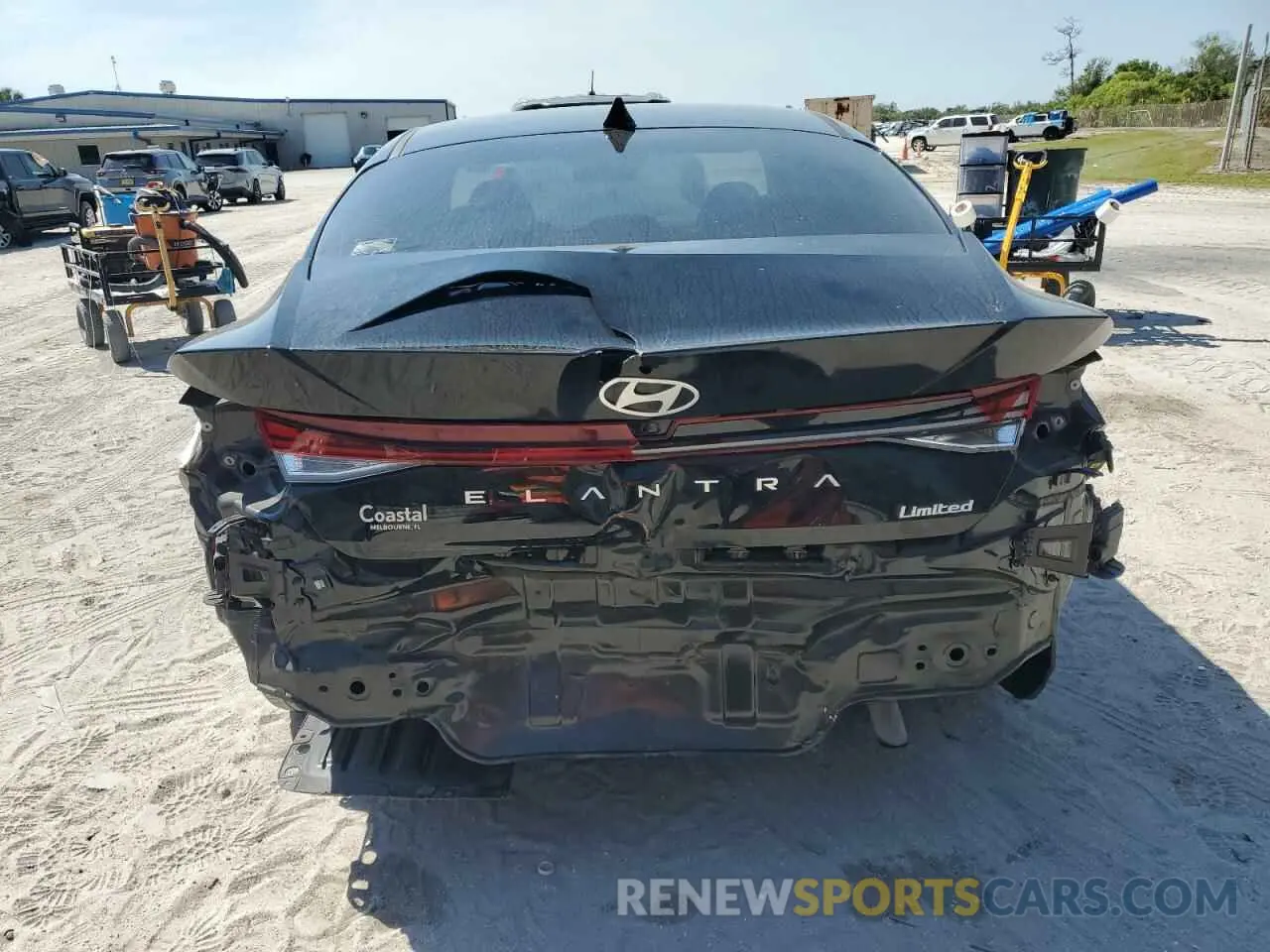 6 Фотография поврежденного автомобиля KMHLP4DG7RU668144 HYUNDAI ELANTRA 2024