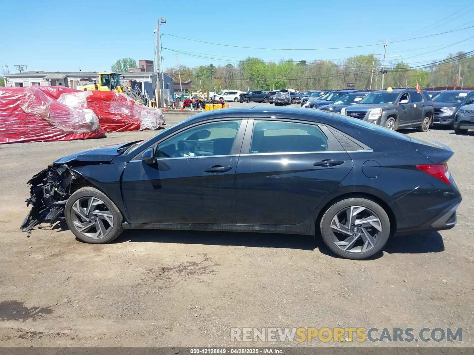 14 Фотография поврежденного автомобиля KMHLP4DG7RU739617 HYUNDAI ELANTRA 2024
