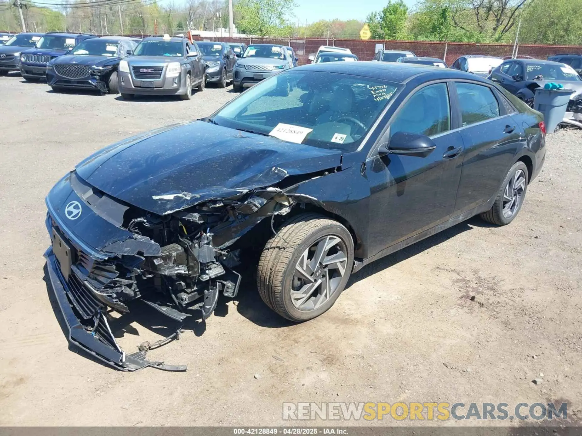 2 Фотография поврежденного автомобиля KMHLP4DG7RU739617 HYUNDAI ELANTRA 2024