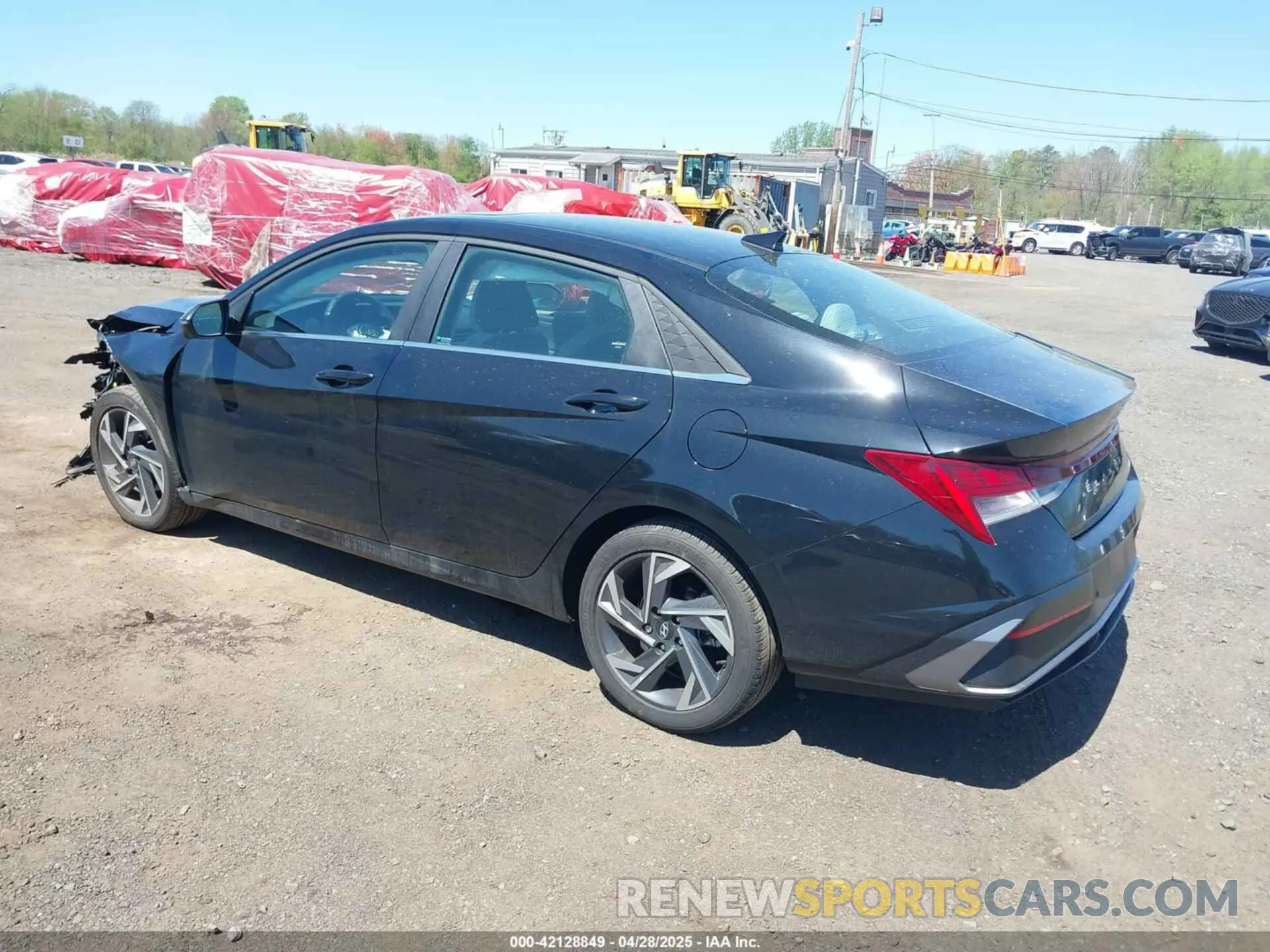 3 Фотография поврежденного автомобиля KMHLP4DG7RU739617 HYUNDAI ELANTRA 2024