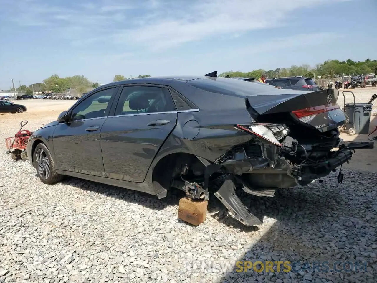 2 Фотография поврежденного автомобиля KMHLP4DG8RU673109 HYUNDAI ELANTRA 2024