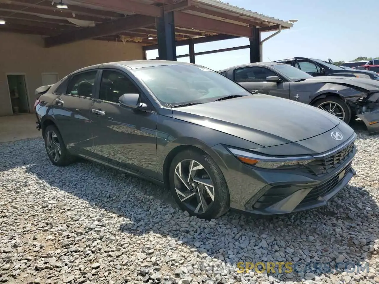 4 Фотография поврежденного автомобиля KMHLP4DG8RU673109 HYUNDAI ELANTRA 2024