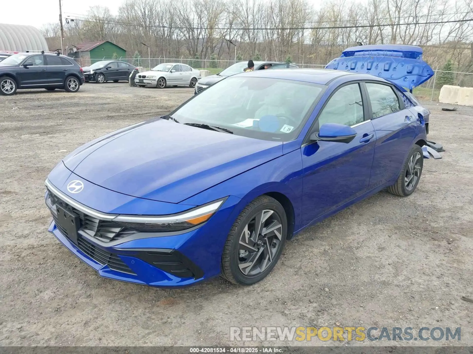 2 Photograph of a damaged car KMHLP4DG9RU693398 HYUNDAI ELANTRA 2024
