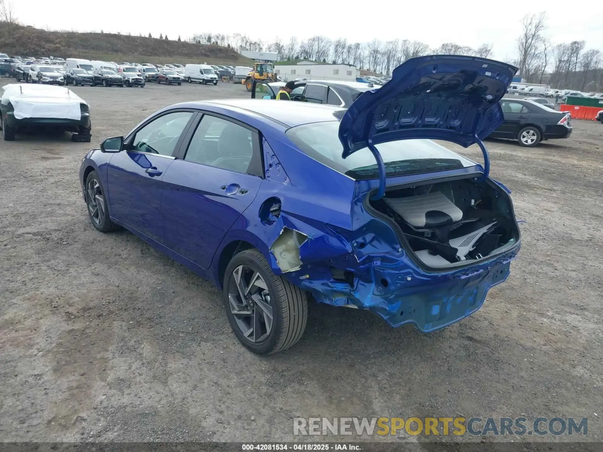 3 Photograph of a damaged car KMHLP4DG9RU693398 HYUNDAI ELANTRA 2024