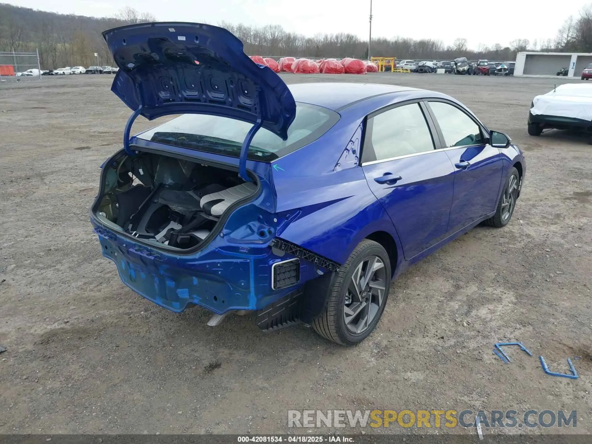 4 Photograph of a damaged car KMHLP4DG9RU693398 HYUNDAI ELANTRA 2024