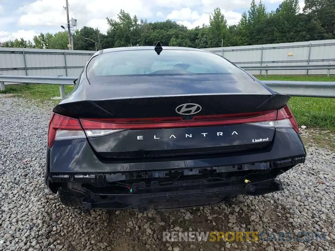 6 Photograph of a damaged car KMHLP4DG9RU730501 HYUNDAI ELANTRA 2024