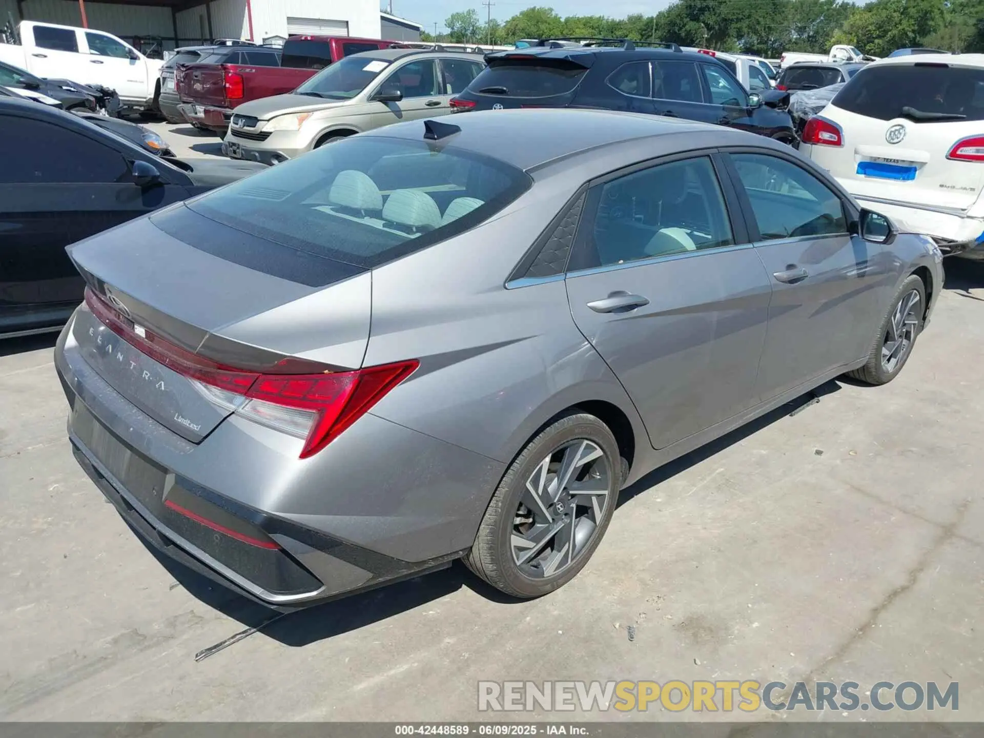 4 Photograph of a damaged car KMHLP4DG9RU814222 HYUNDAI ELANTRA 2024