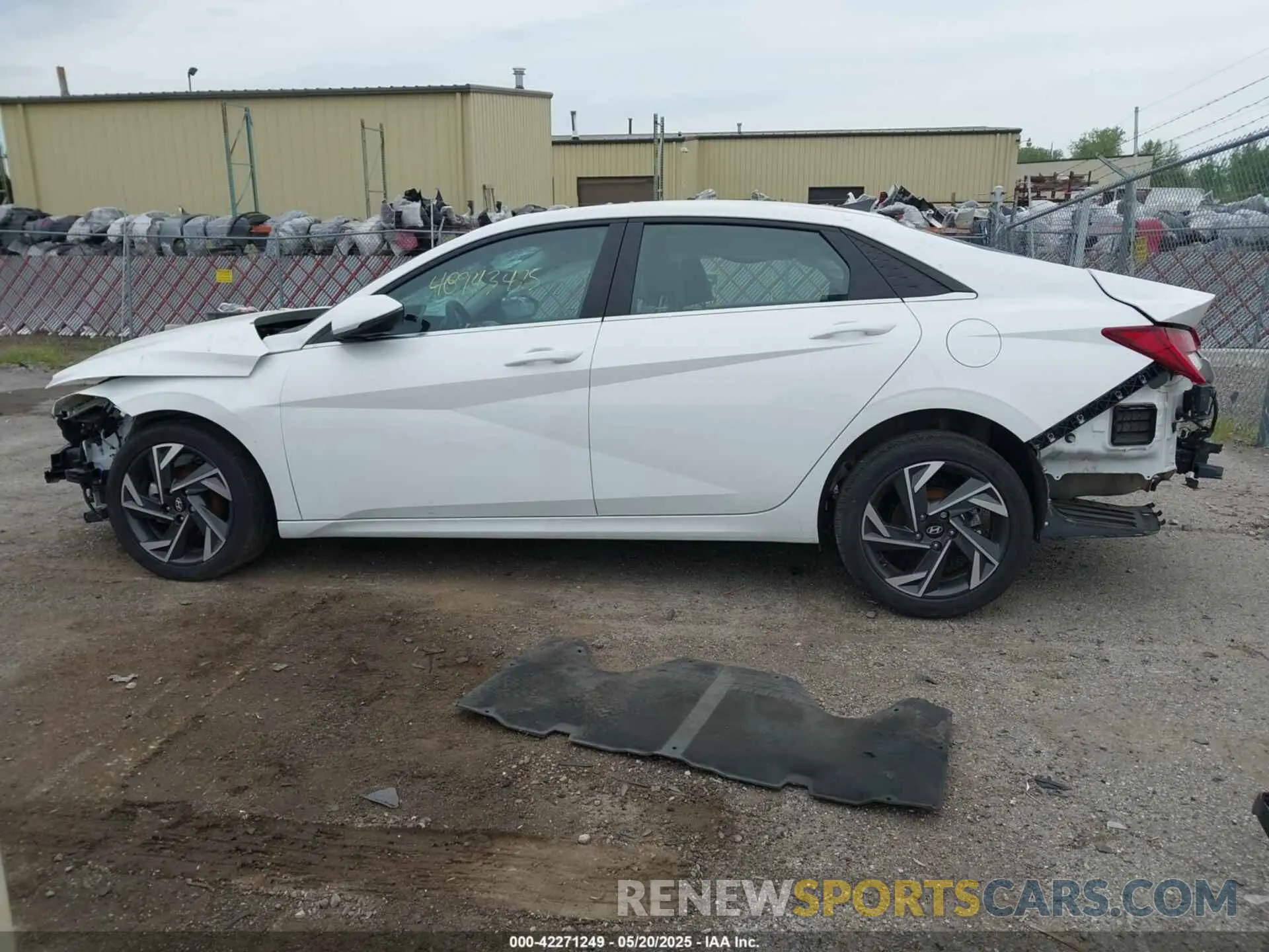 14 Photograph of a damaged car KMHLP4DGXRU664363 HYUNDAI ELANTRA 2024