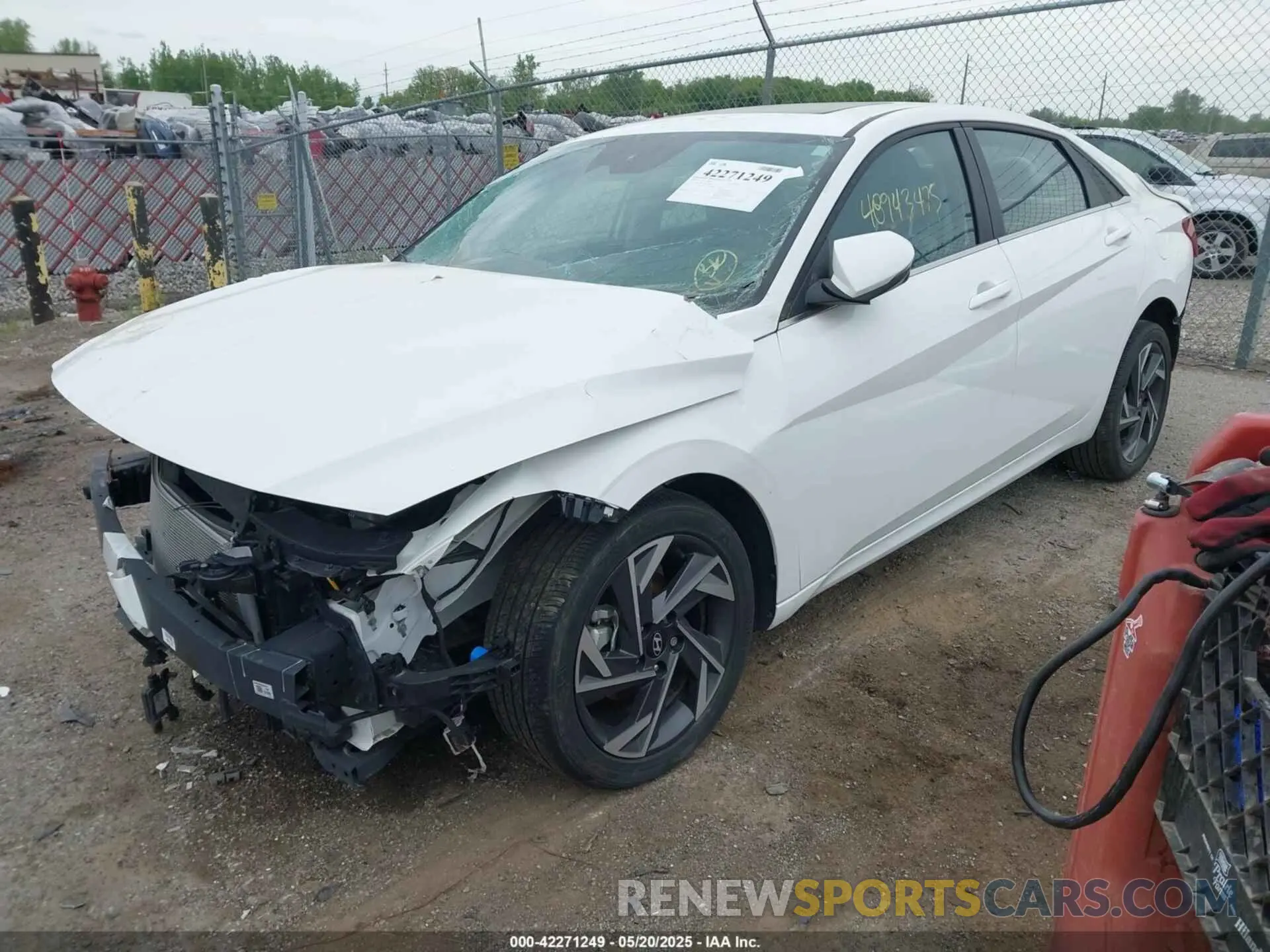 2 Photograph of a damaged car KMHLP4DGXRU664363 HYUNDAI ELANTRA 2024