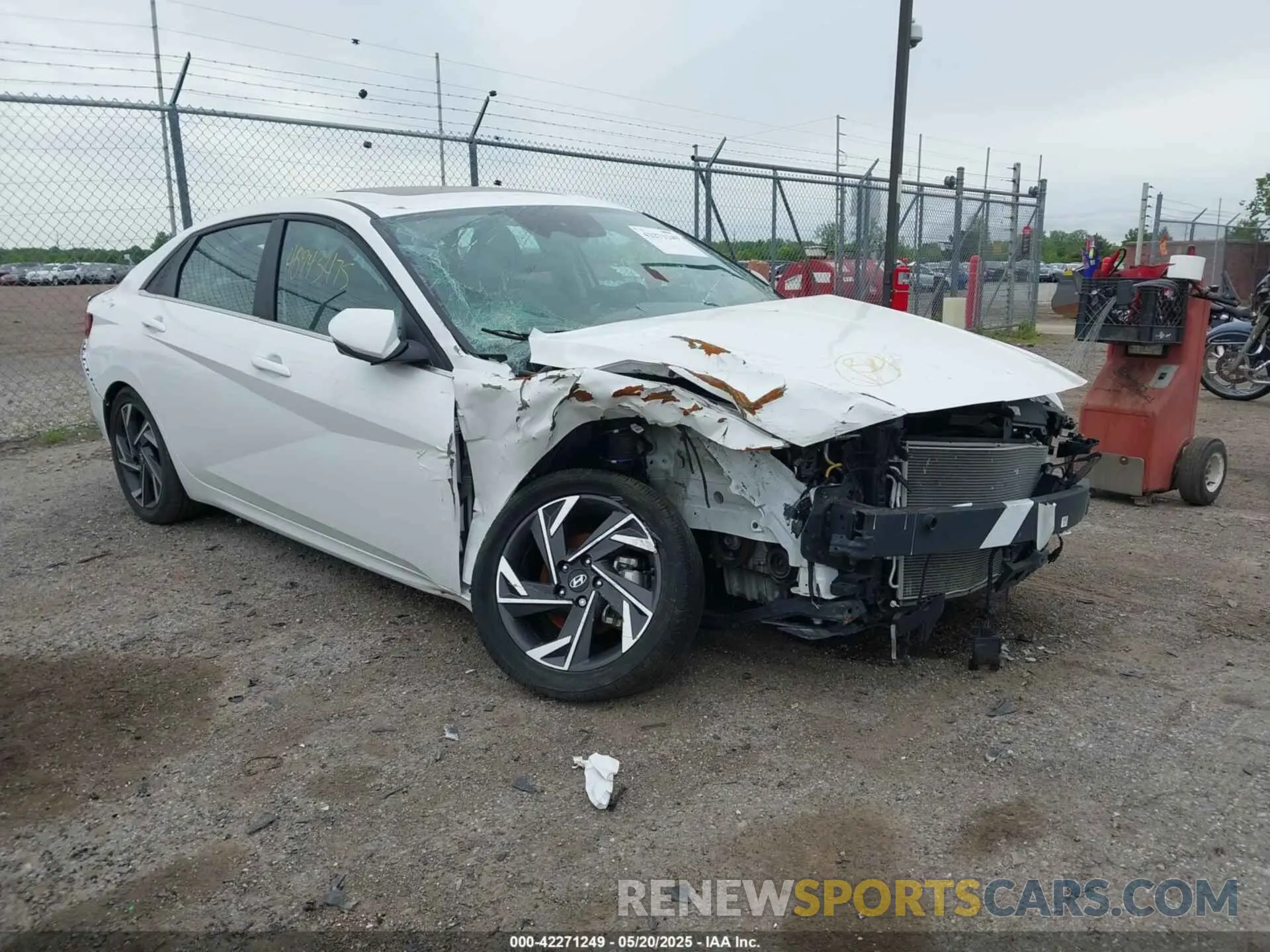 6 Photograph of a damaged car KMHLP4DGXRU664363 HYUNDAI ELANTRA 2024