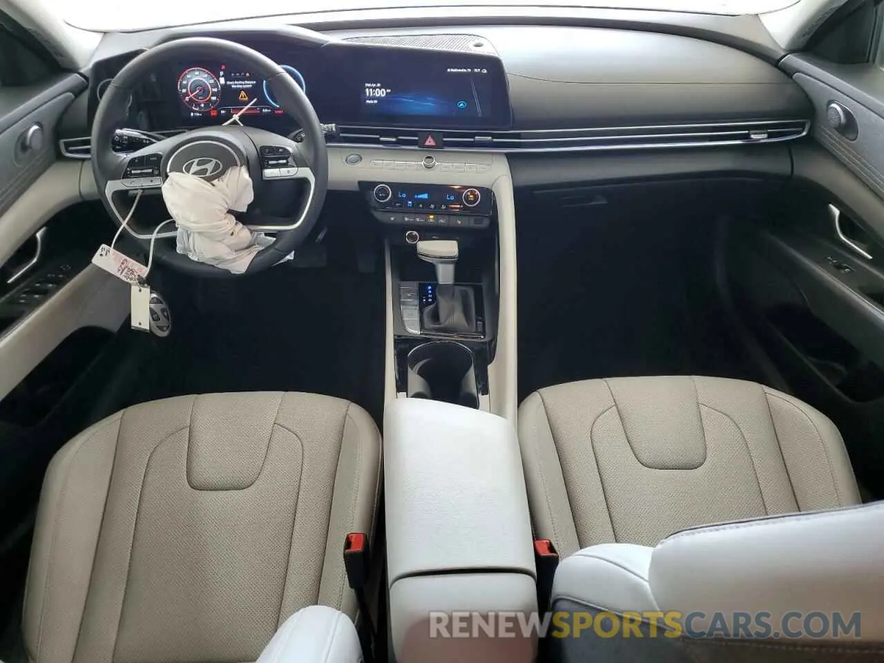 8 Фотография поврежденного автомобиля KMHLP4DGXRU793039 HYUNDAI ELANTRA 2024