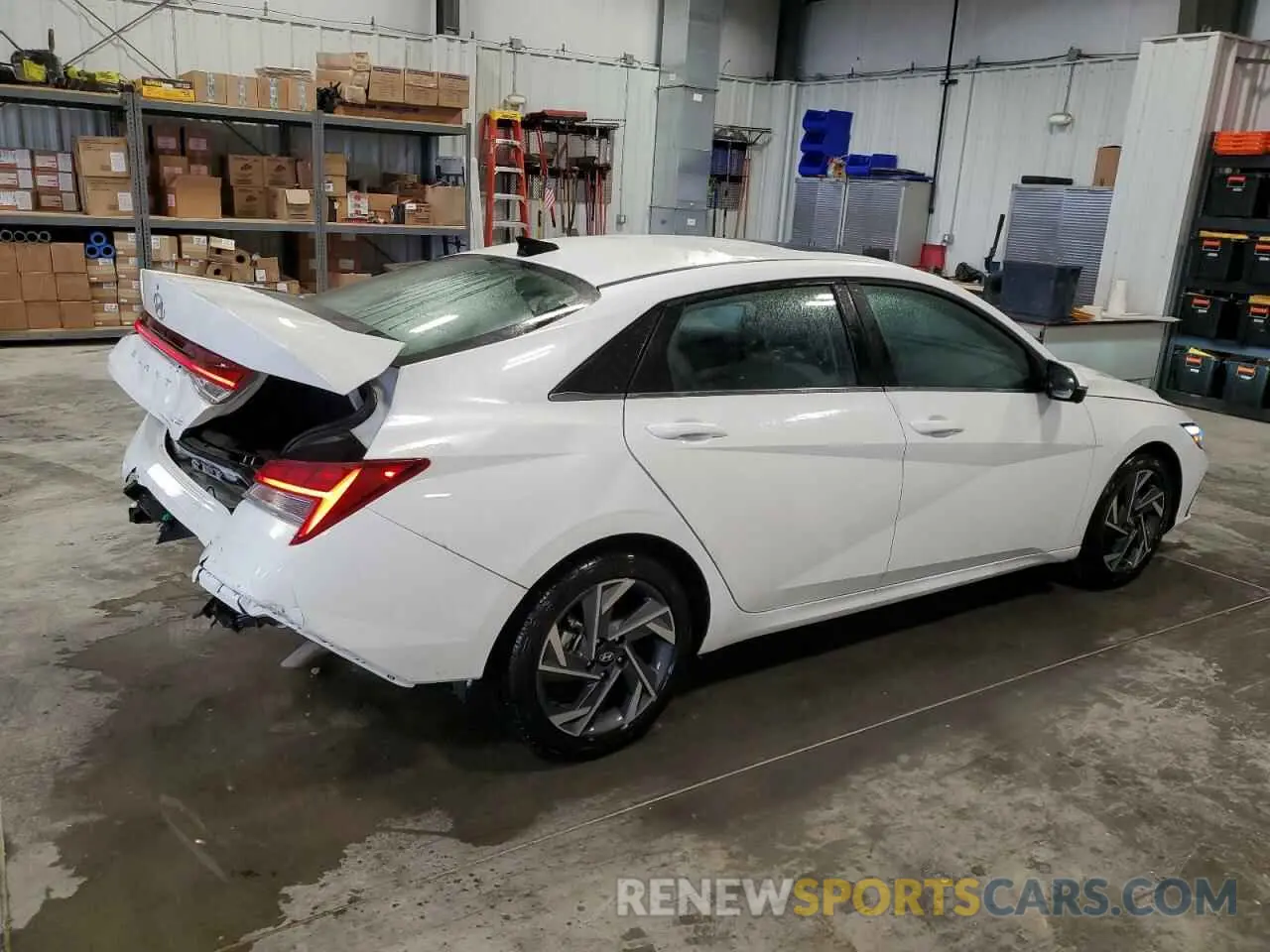 3 Фотография поврежденного автомобиля KMHLP4DGXRU816254 HYUNDAI ELANTRA 2024