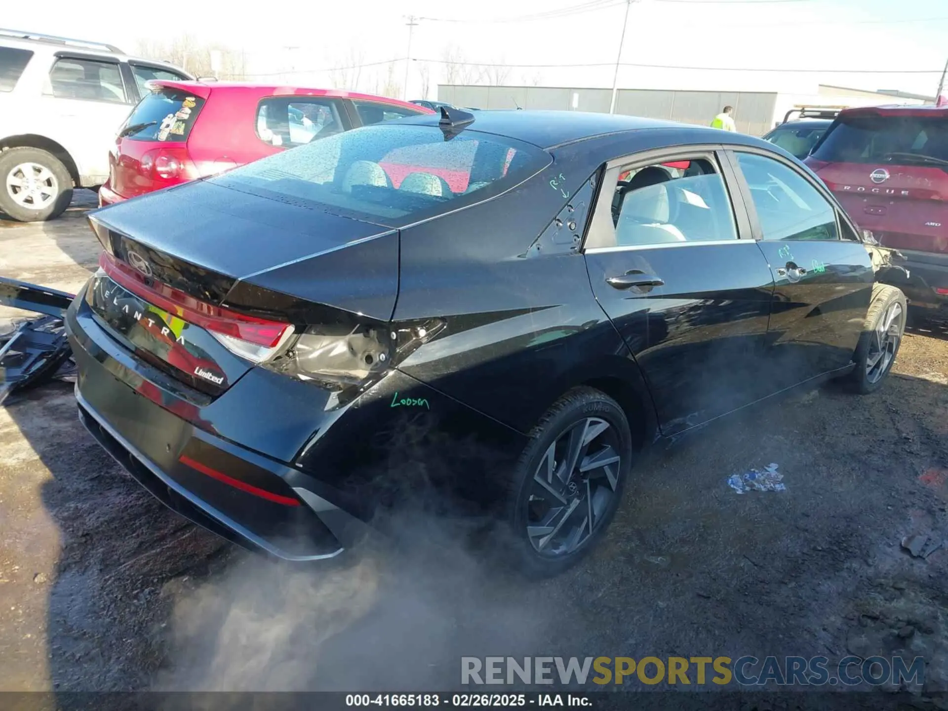 4 Фотография поврежденного автомобиля KMHLP4DGXRU832471 HYUNDAI ELANTRA 2024