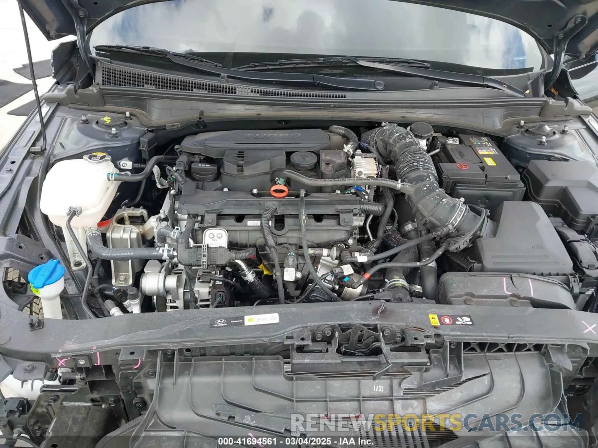 10 Photograph of a damaged car KMHLR4DF2RU810241 HYUNDAI ELANTRA 2024