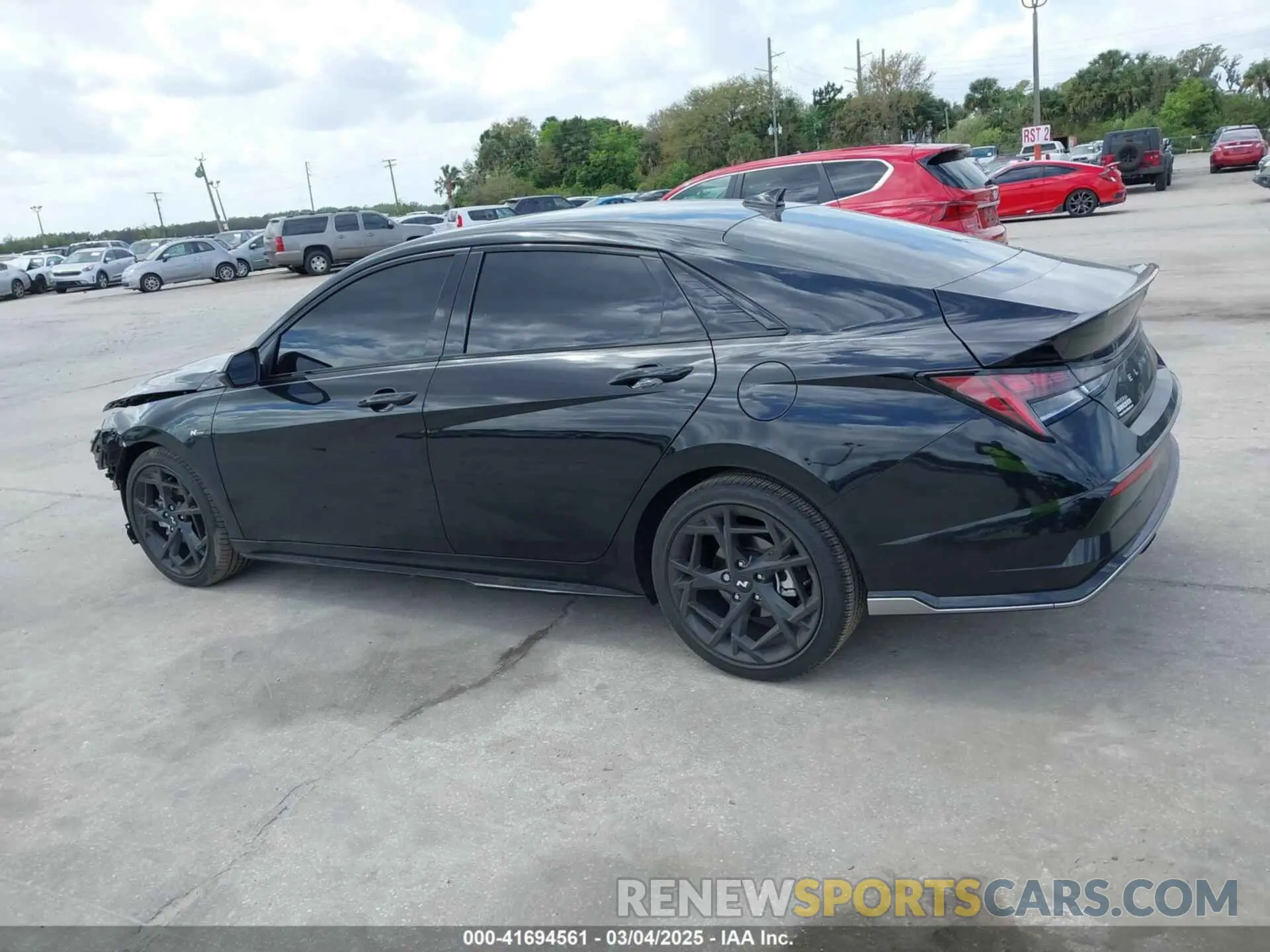 14 Photograph of a damaged car KMHLR4DF2RU810241 HYUNDAI ELANTRA 2024