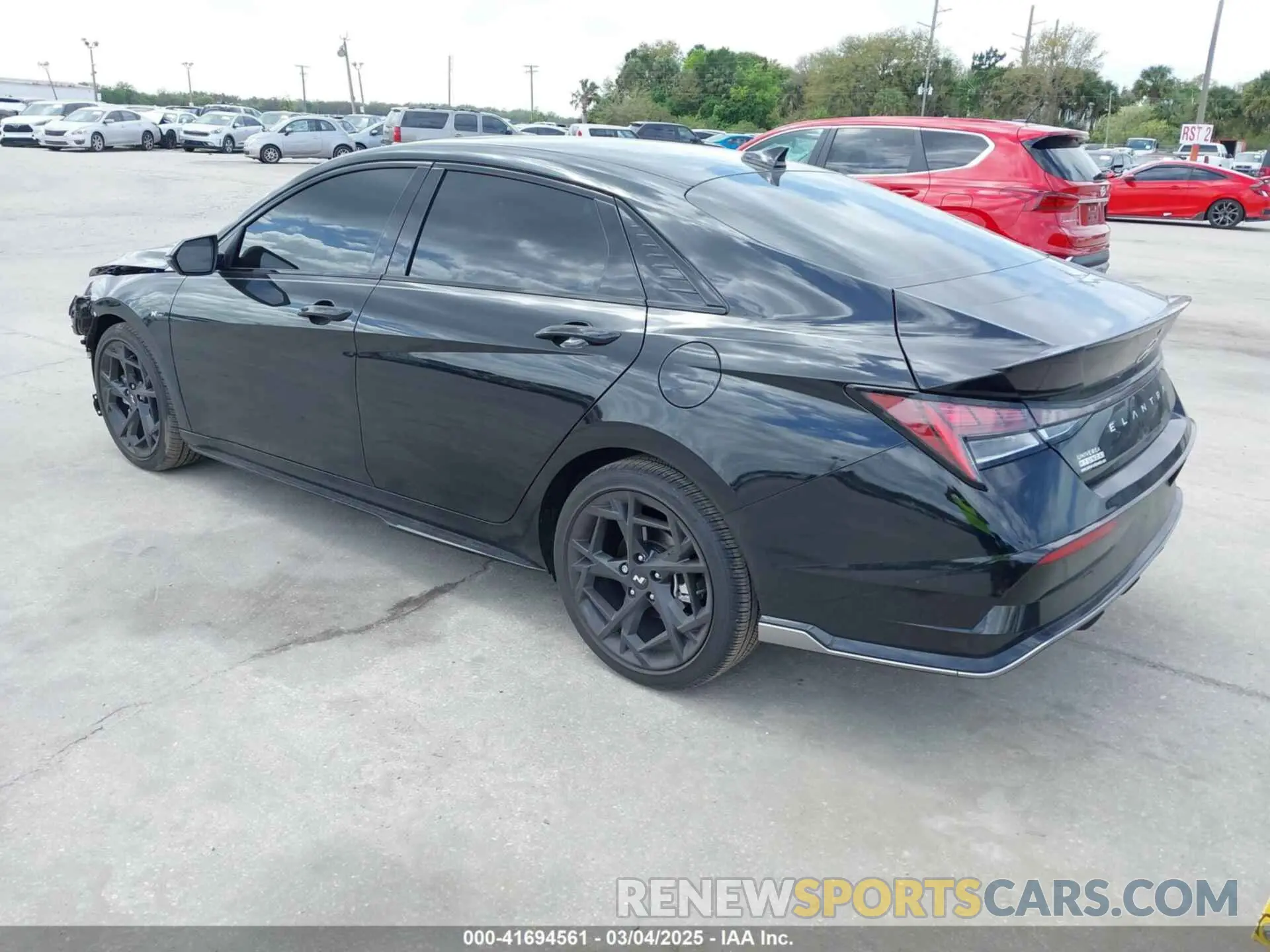 3 Photograph of a damaged car KMHLR4DF2RU810241 HYUNDAI ELANTRA 2024