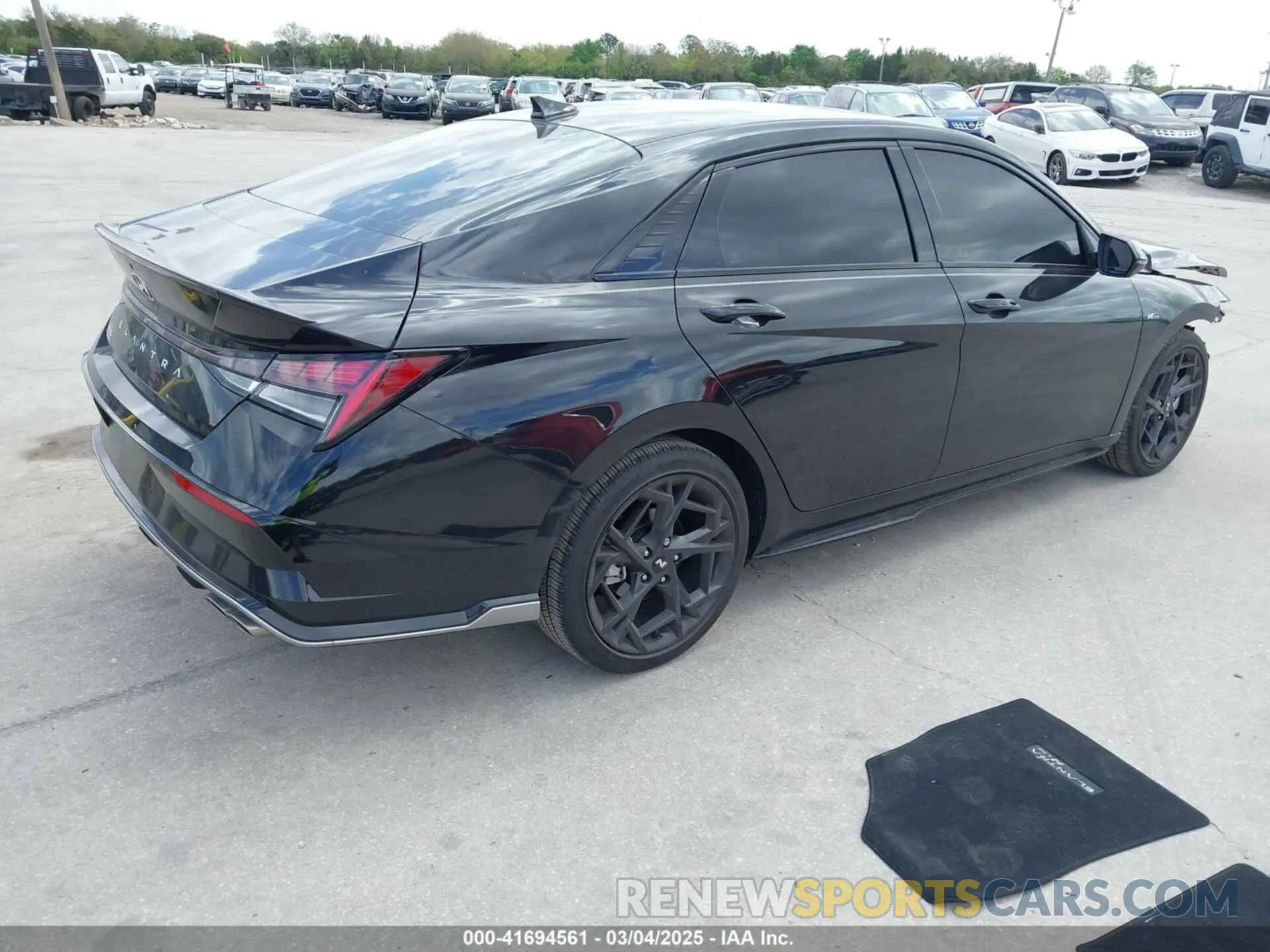 4 Photograph of a damaged car KMHLR4DF2RU810241 HYUNDAI ELANTRA 2024