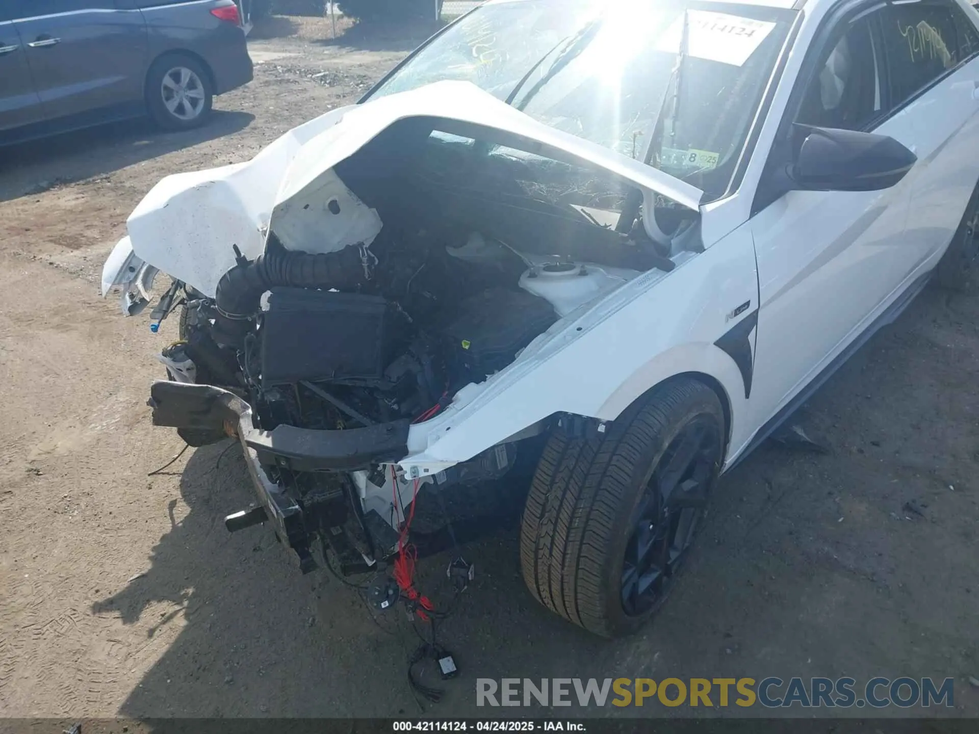 6 Photograph of a damaged car KMHLR4DF3RU796558 HYUNDAI ELANTRA 2024