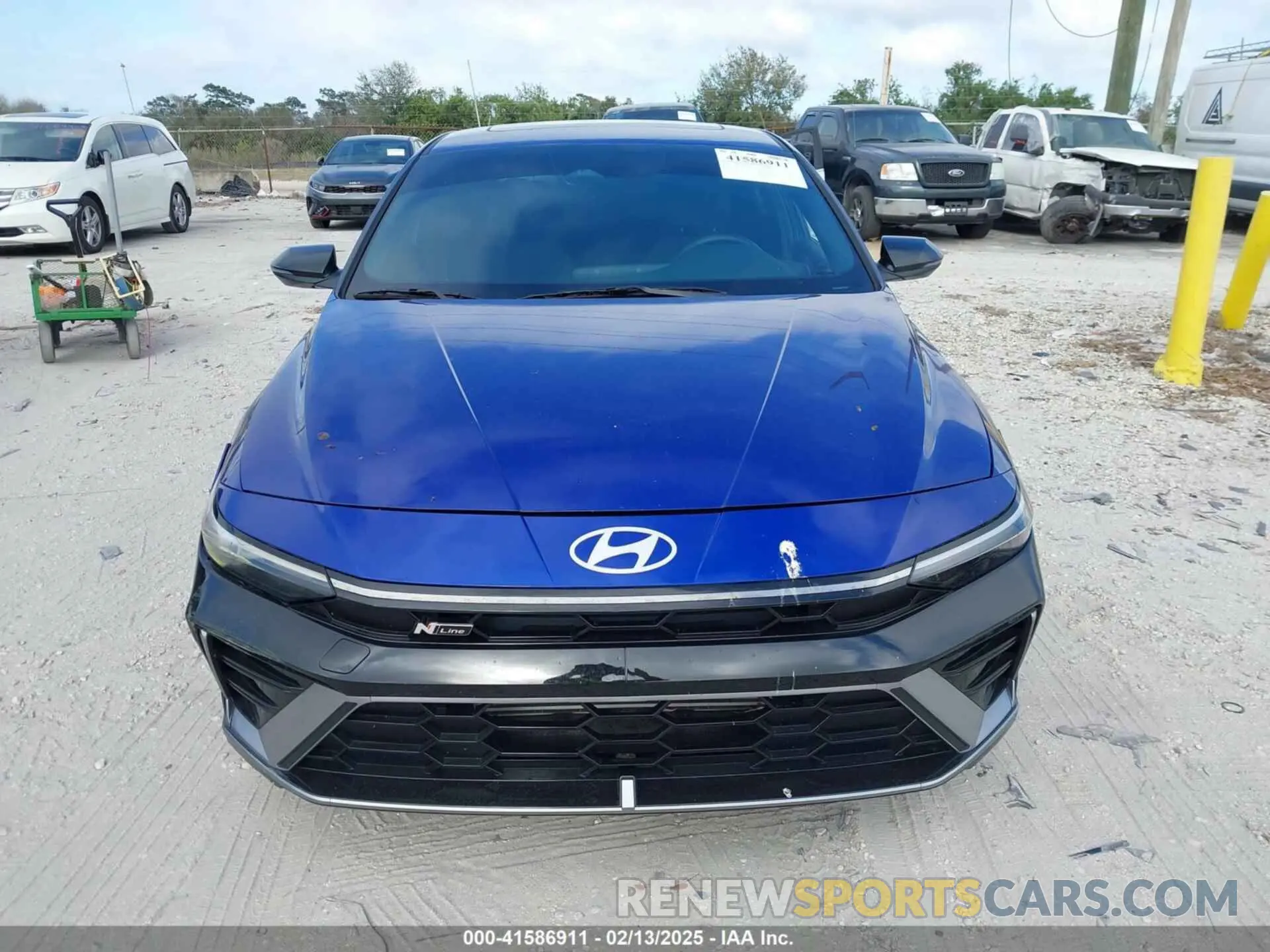 12 Photograph of a damaged car KMHLR4DF6RU714080 HYUNDAI ELANTRA 2024