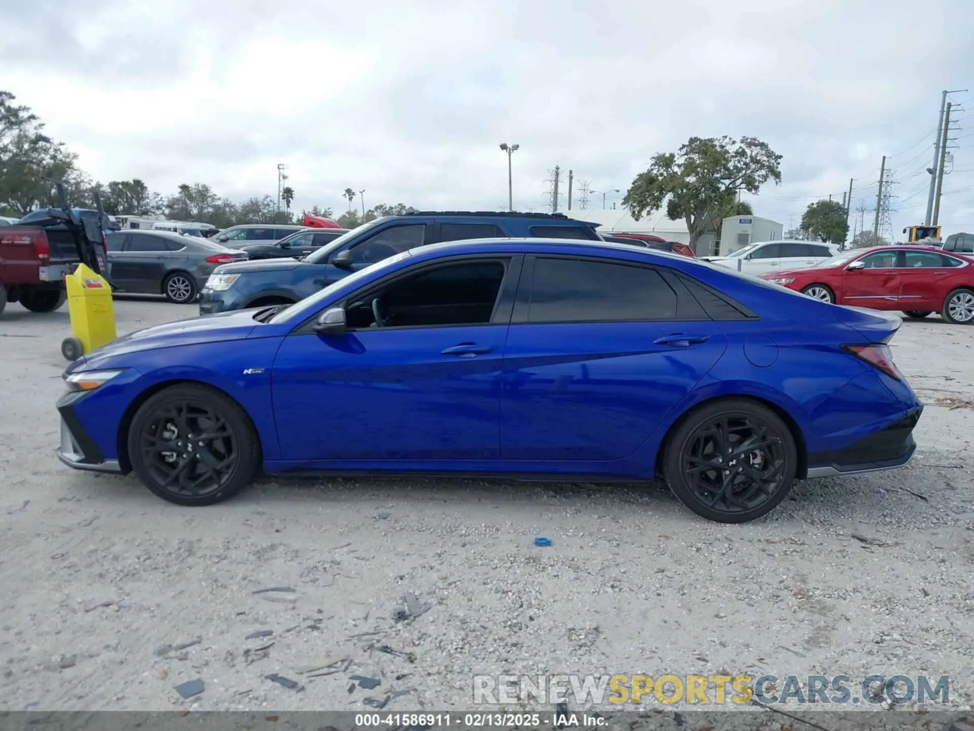 14 Photograph of a damaged car KMHLR4DF6RU714080 HYUNDAI ELANTRA 2024