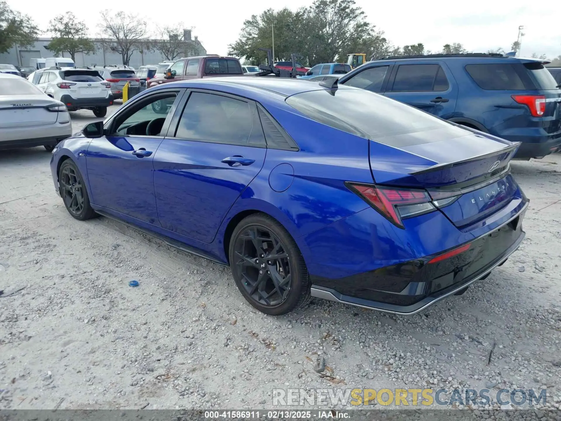 3 Photograph of a damaged car KMHLR4DF6RU714080 HYUNDAI ELANTRA 2024