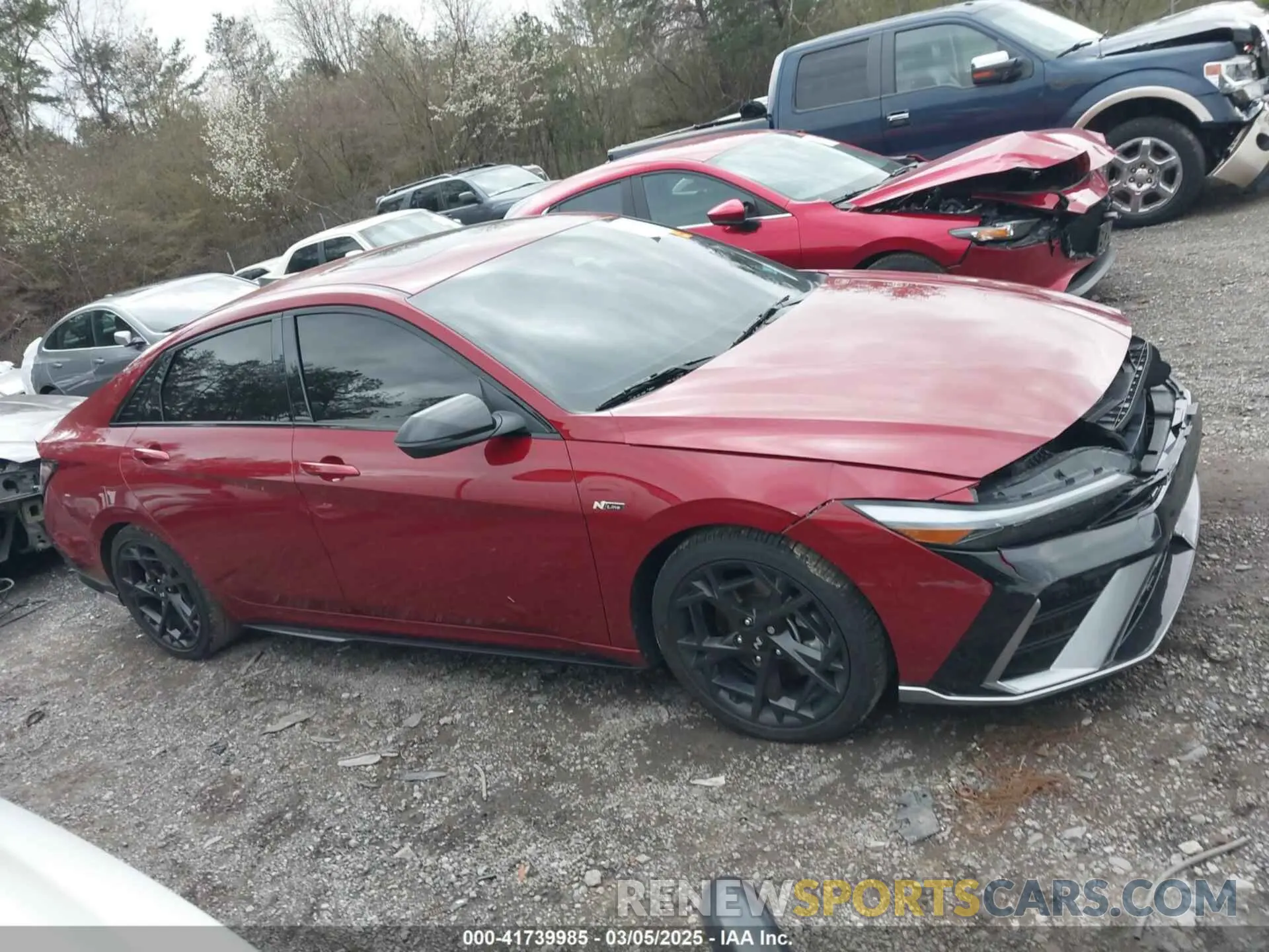 13 Photograph of a damaged car KMHLR4DF6RU724432 HYUNDAI ELANTRA 2024