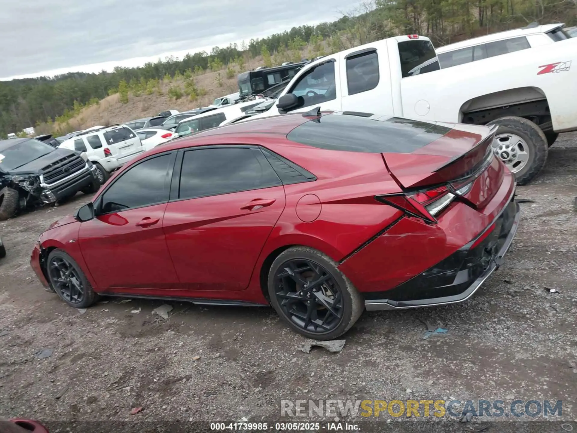 14 Photograph of a damaged car KMHLR4DF6RU724432 HYUNDAI ELANTRA 2024