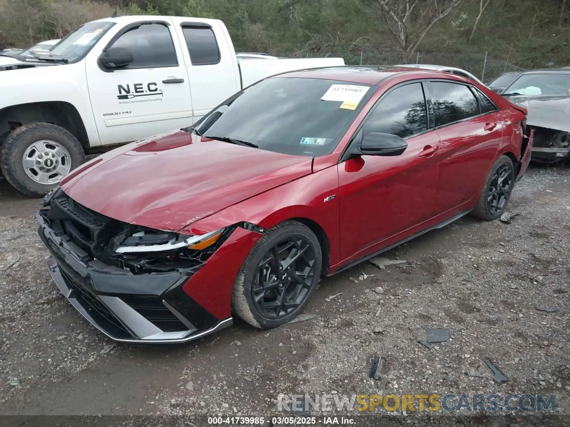 2 Photograph of a damaged car KMHLR4DF6RU724432 HYUNDAI ELANTRA 2024