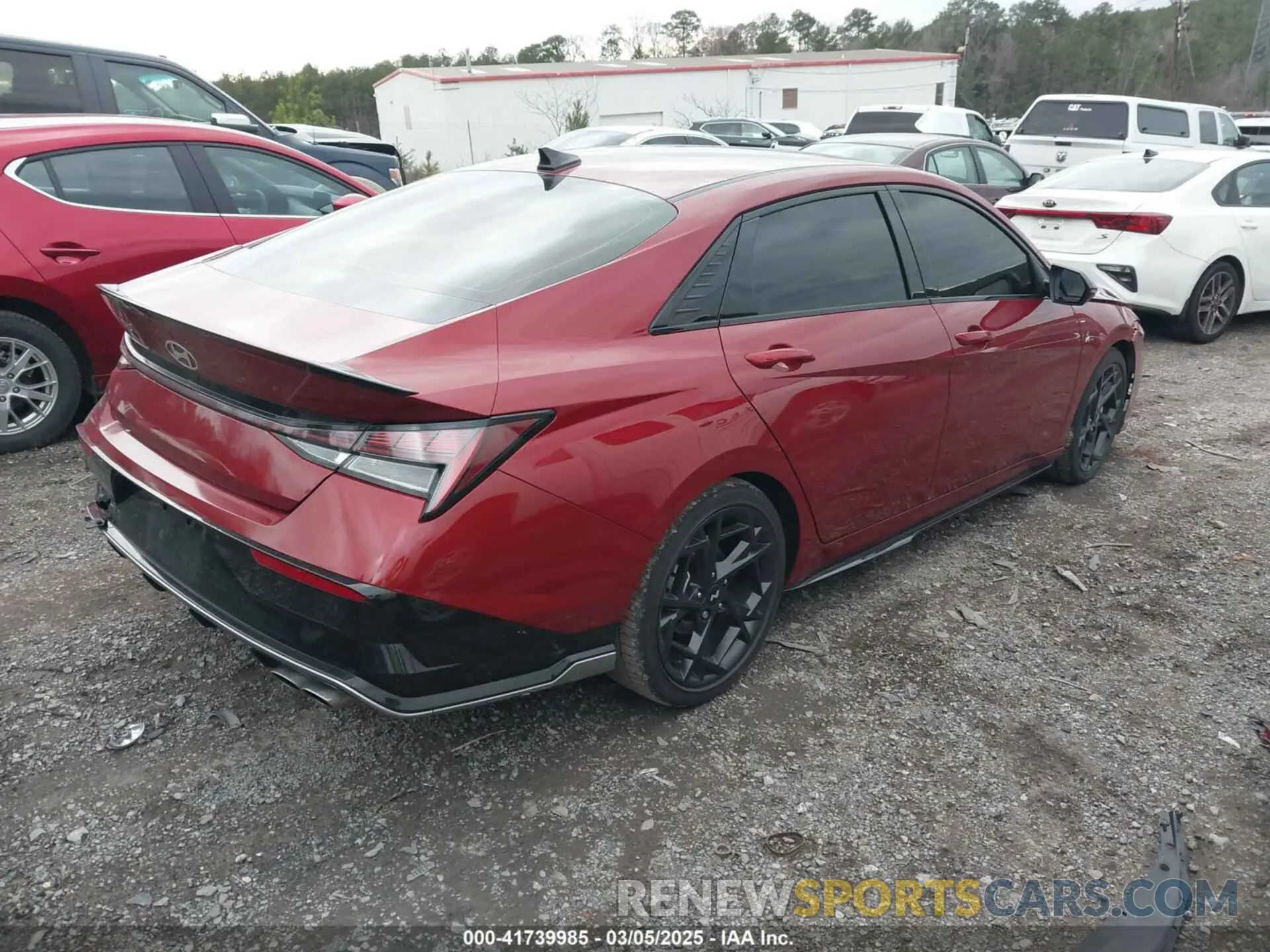 4 Photograph of a damaged car KMHLR4DF6RU724432 HYUNDAI ELANTRA 2024