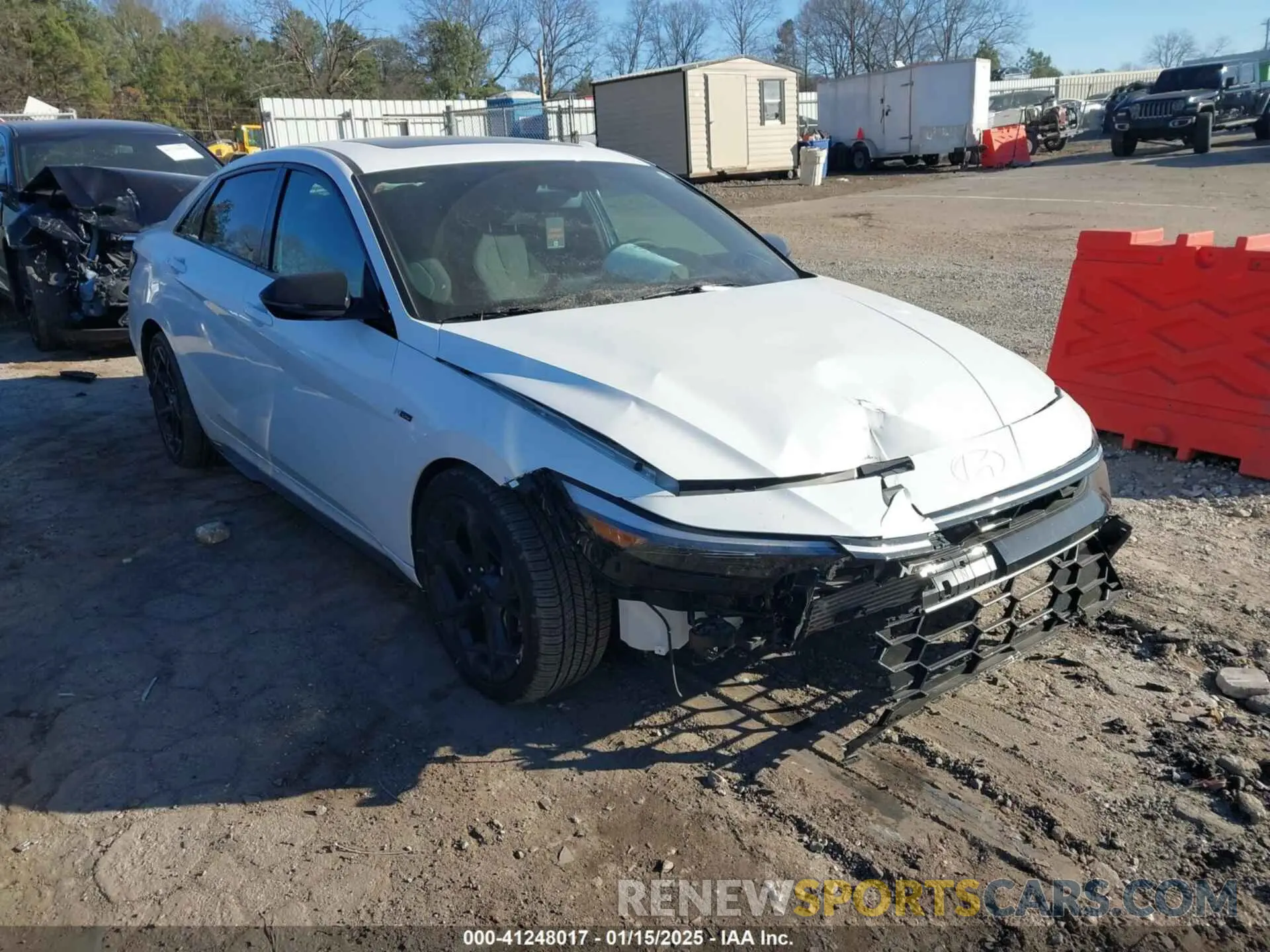 1 Фотография поврежденного автомобиля KMHLR4DF7RU713956 HYUNDAI ELANTRA 2024