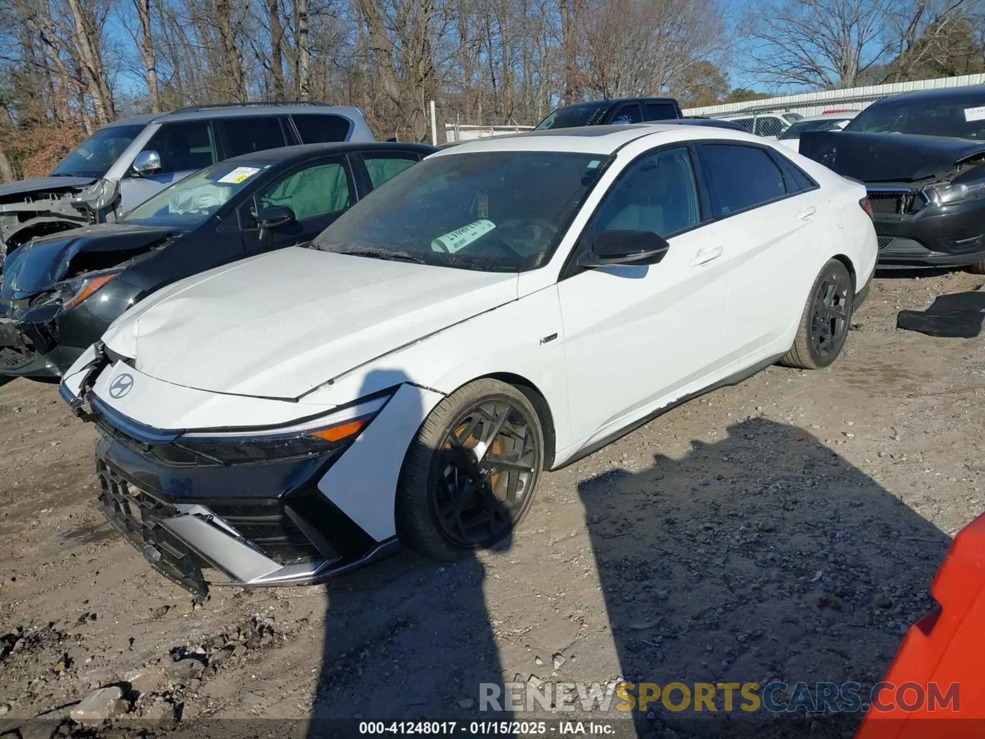 2 Фотография поврежденного автомобиля KMHLR4DF7RU713956 HYUNDAI ELANTRA 2024