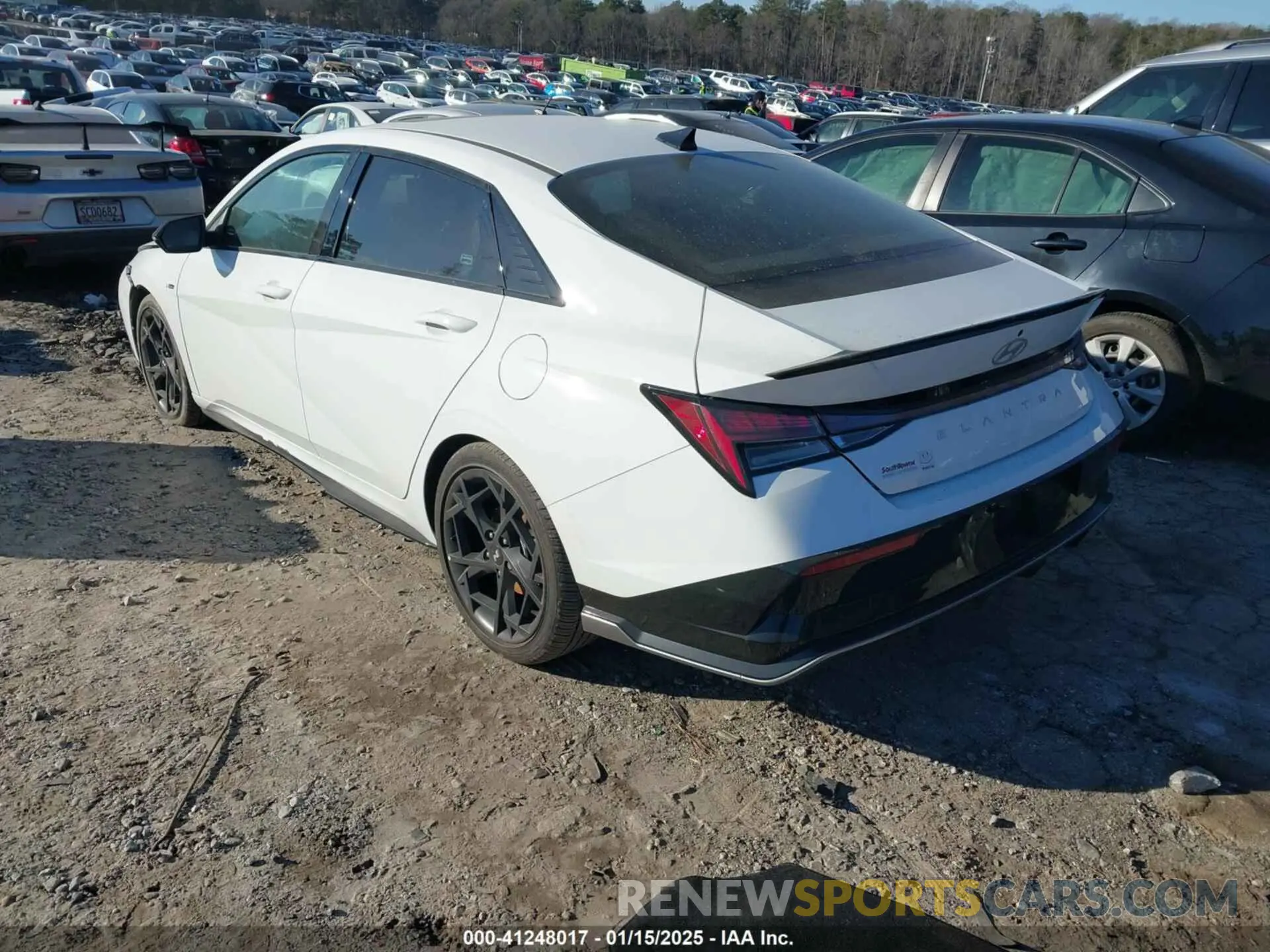 3 Фотография поврежденного автомобиля KMHLR4DF7RU713956 HYUNDAI ELANTRA 2024