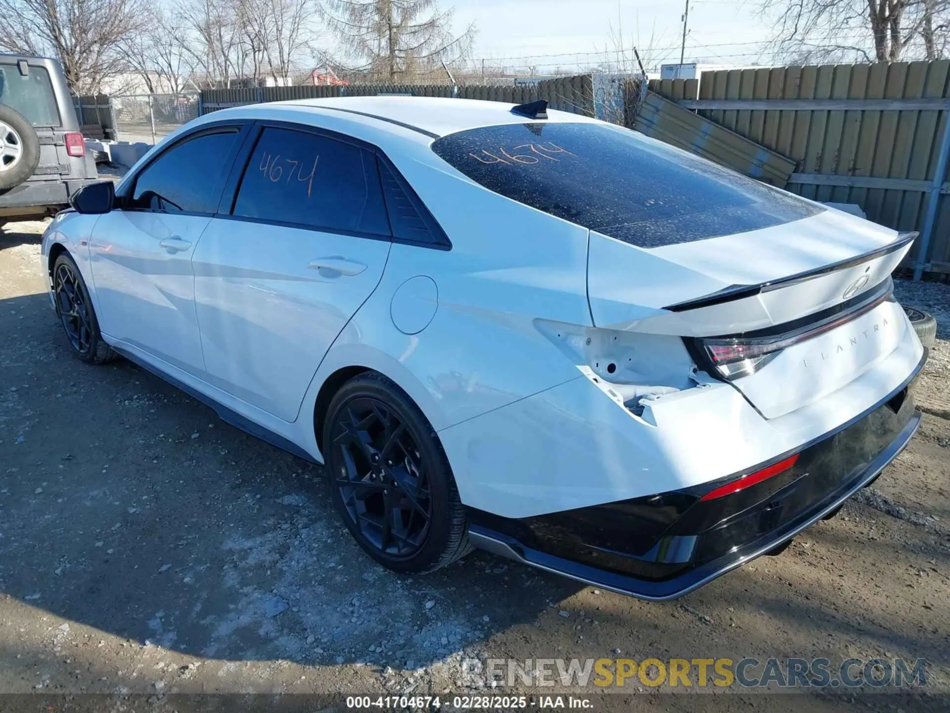 3 Фотография поврежденного автомобиля KMHLR4DFXRU821018 HYUNDAI ELANTRA 2024