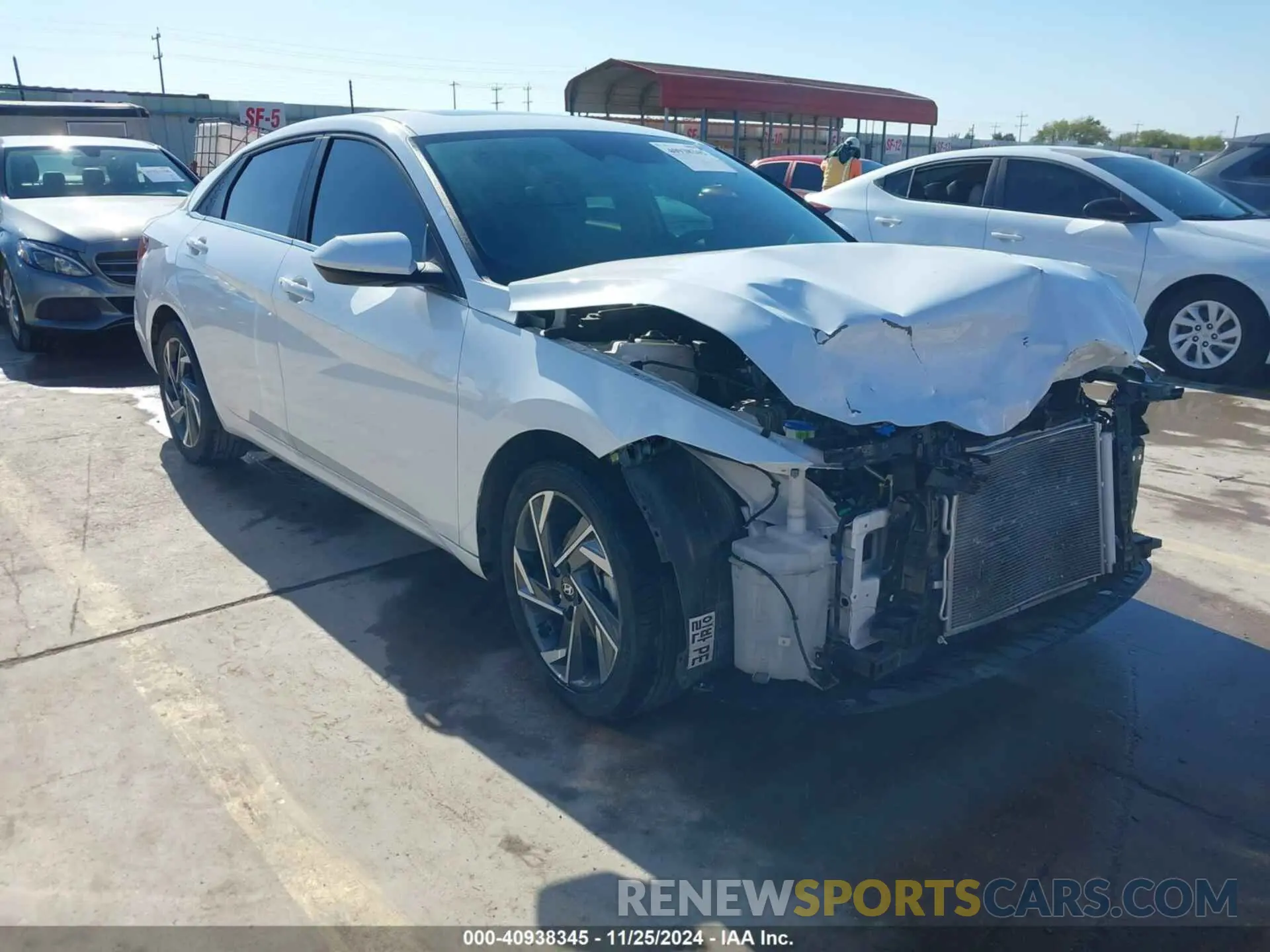 1 Фотография поврежденного автомобиля KMHLS4DG0RU660241 HYUNDAI ELANTRA 2024