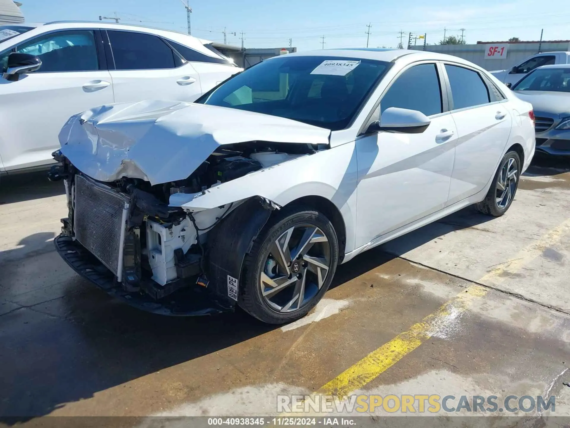 2 Фотография поврежденного автомобиля KMHLS4DG0RU660241 HYUNDAI ELANTRA 2024