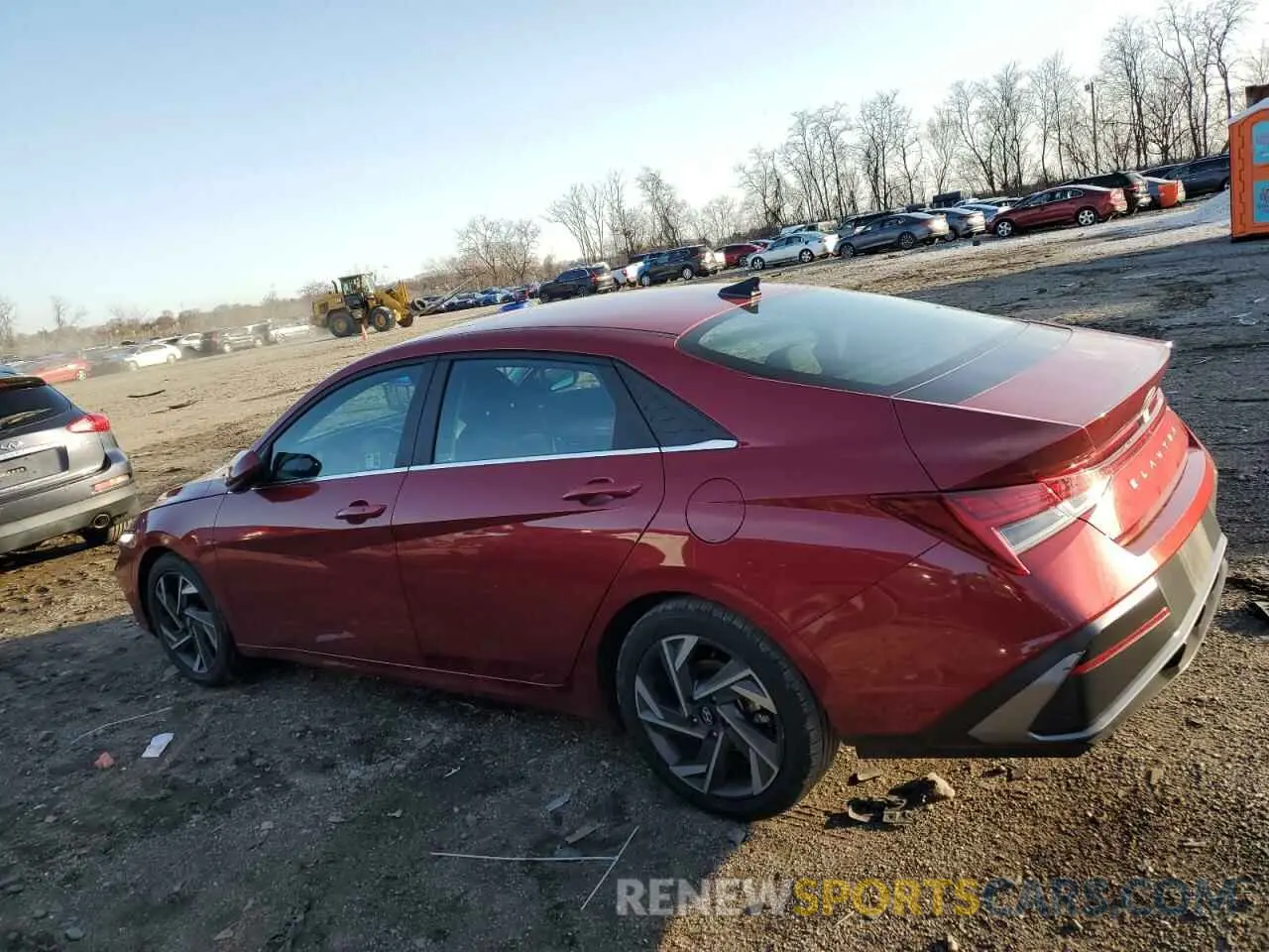 2 Фотография поврежденного автомобиля KMHLS4DG0RU700155 HYUNDAI ELANTRA 2024